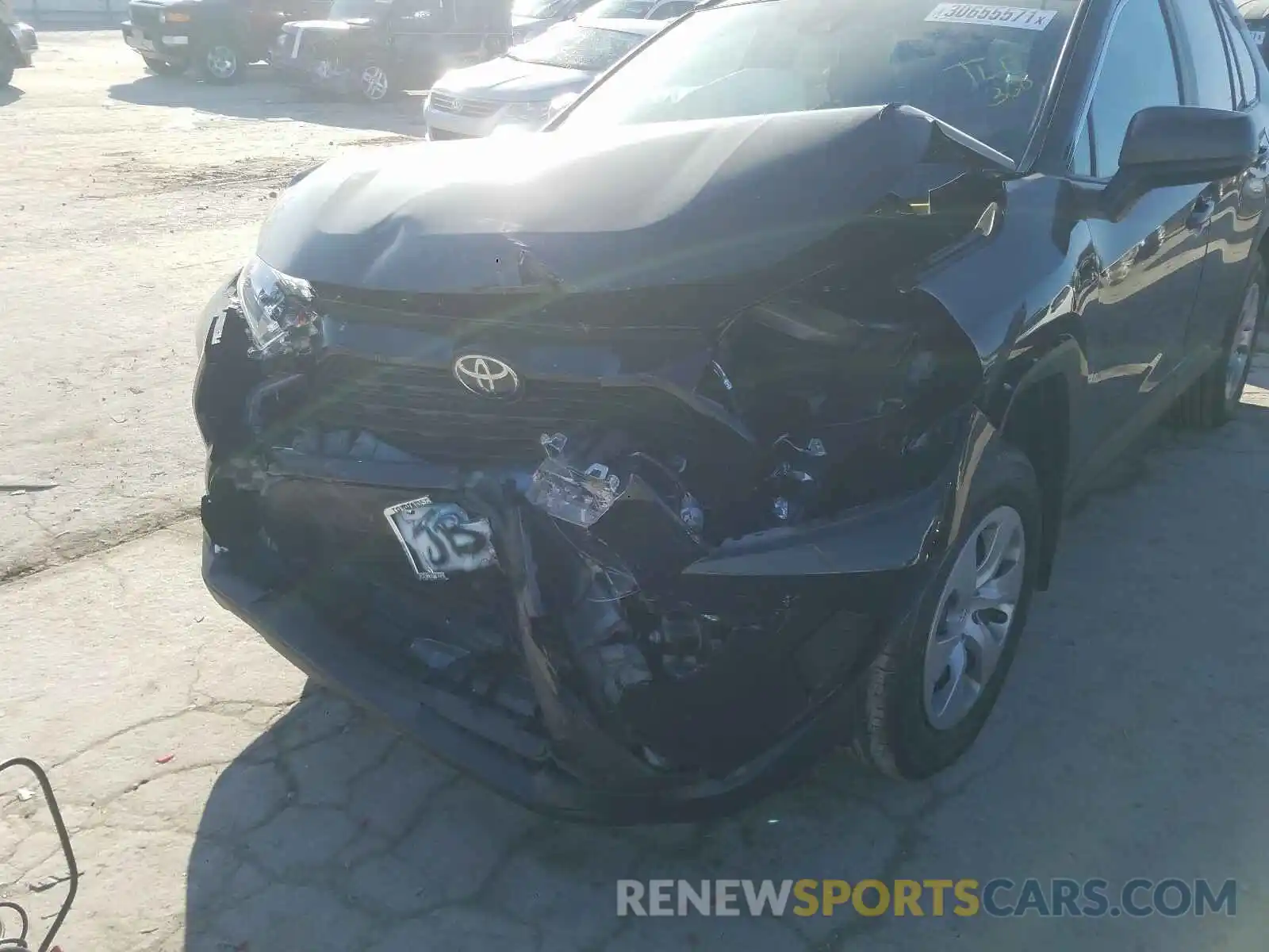 9 Photograph of a damaged car 2T3F1RFV7LC134780 TOYOTA RAV4 2020