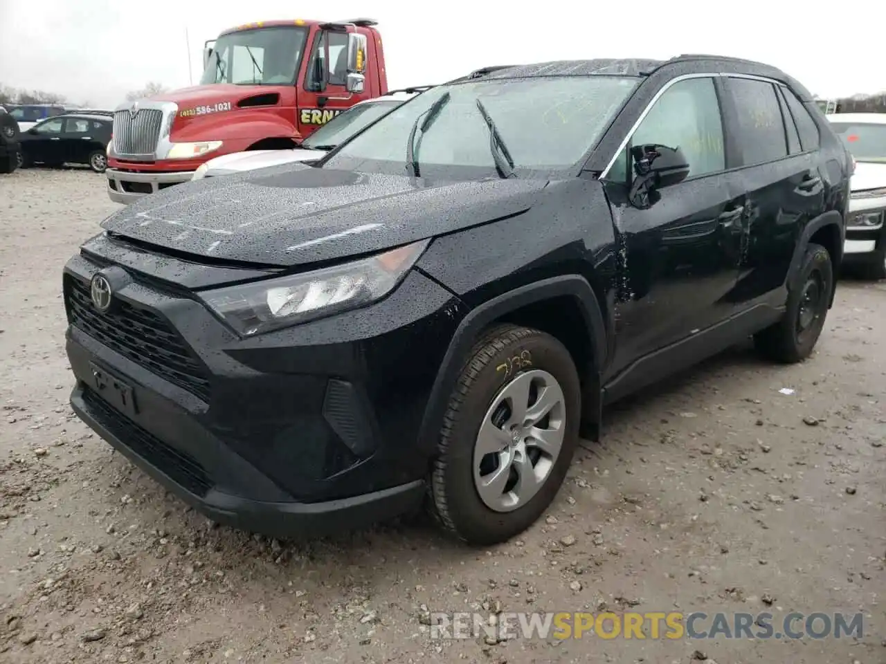 2 Photograph of a damaged car 2T3F1RFV7LC138084 TOYOTA RAV4 2020