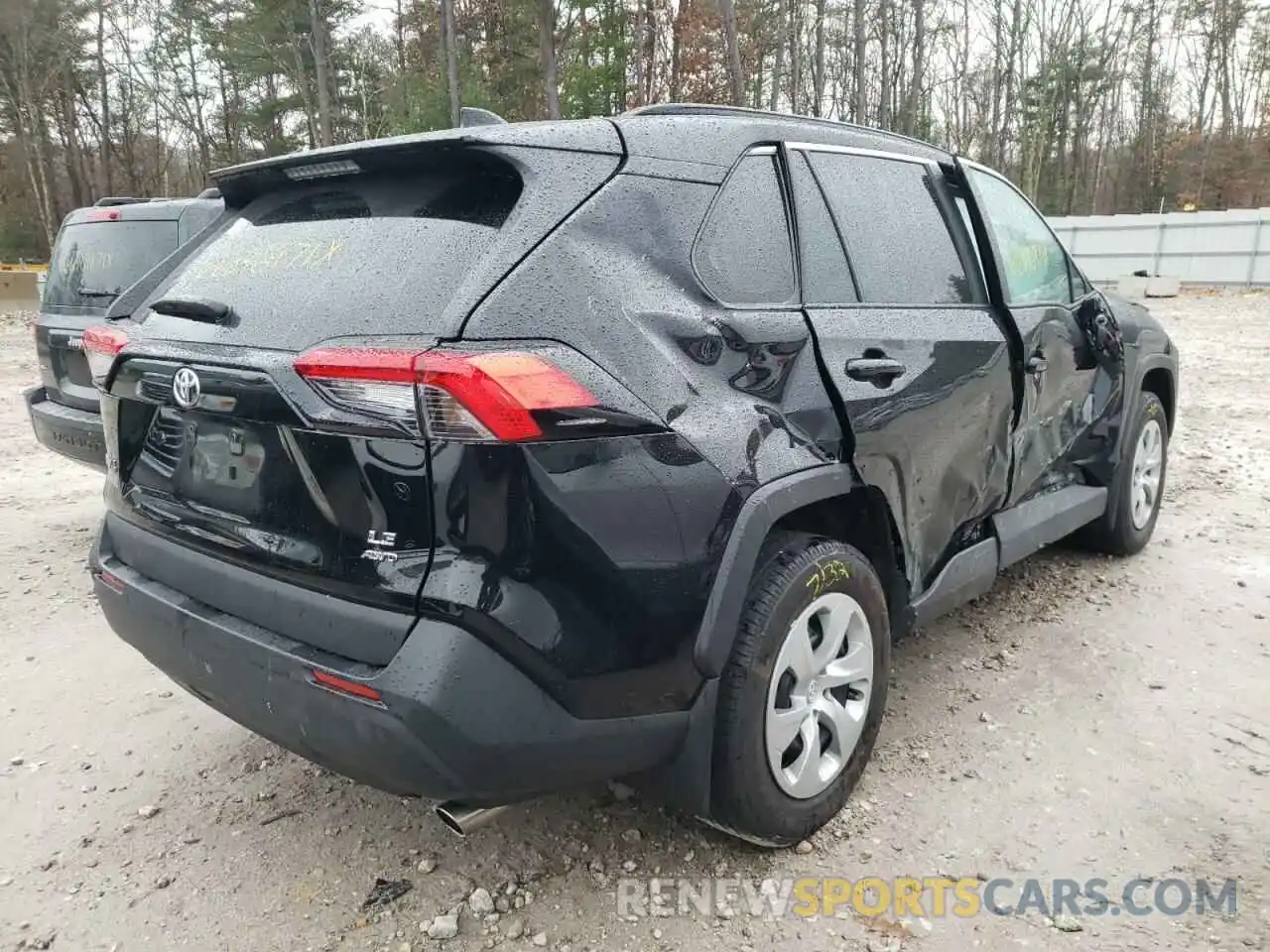 4 Photograph of a damaged car 2T3F1RFV7LC138084 TOYOTA RAV4 2020