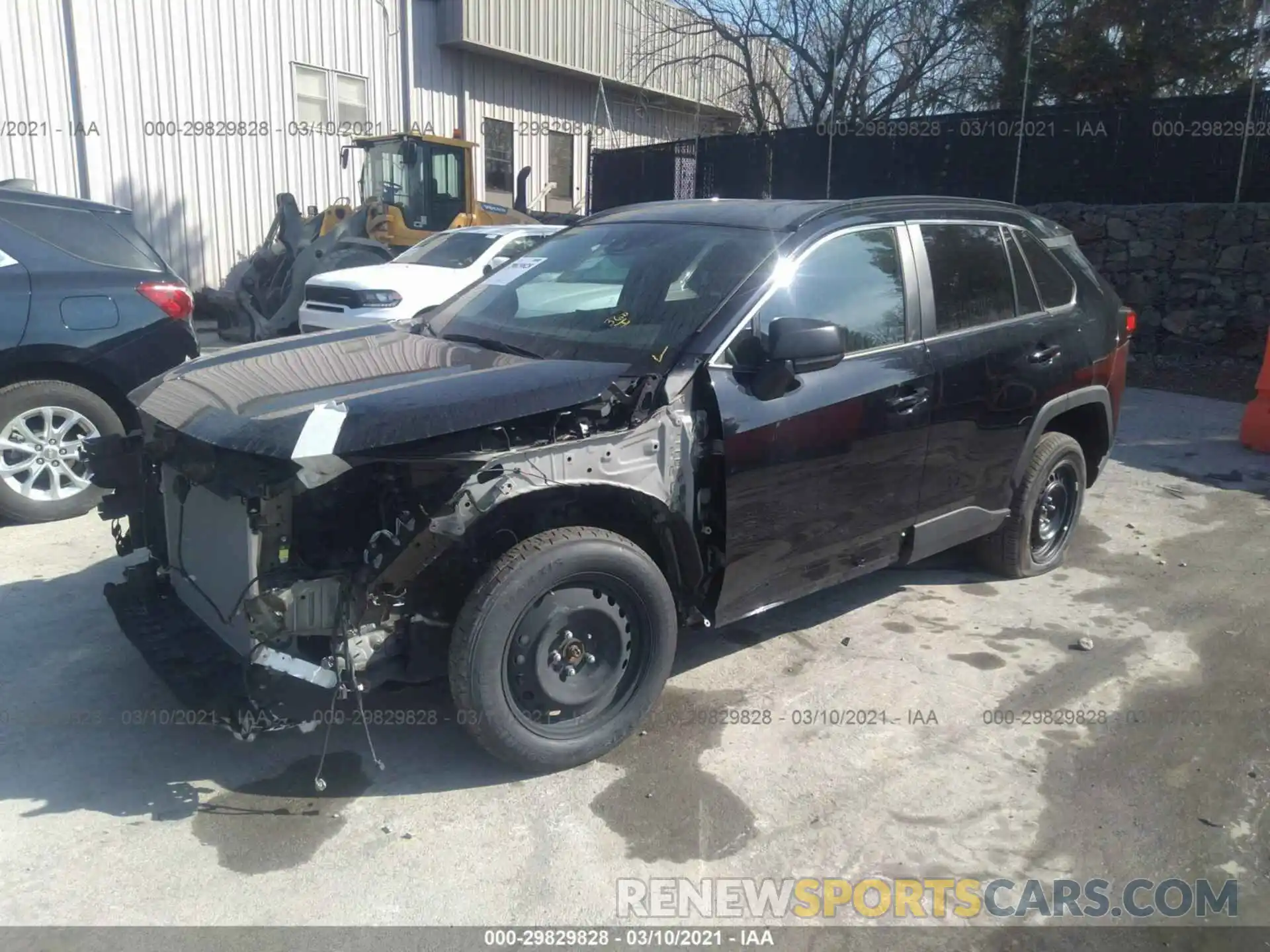 2 Photograph of a damaged car 2T3F1RFV7LW084946 TOYOTA RAV4 2020