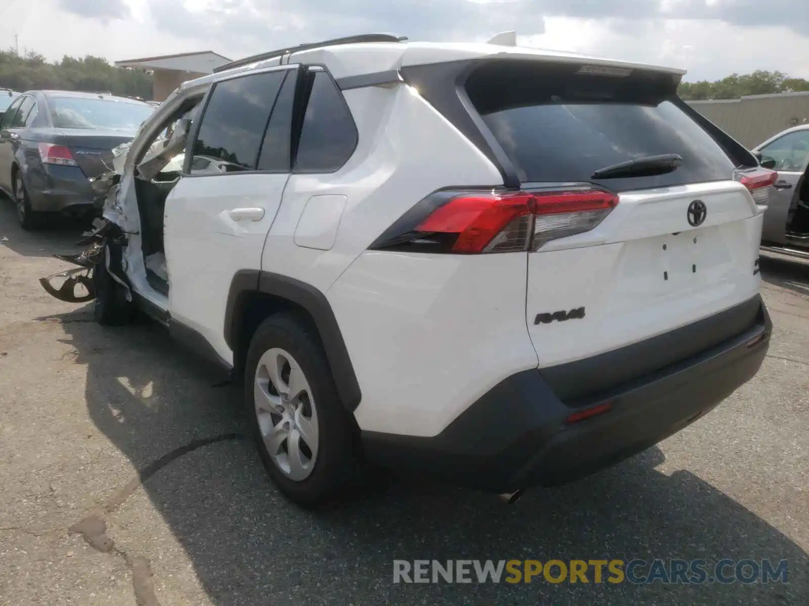 3 Photograph of a damaged car 2T3F1RFV7LW104497 TOYOTA RAV4 2020