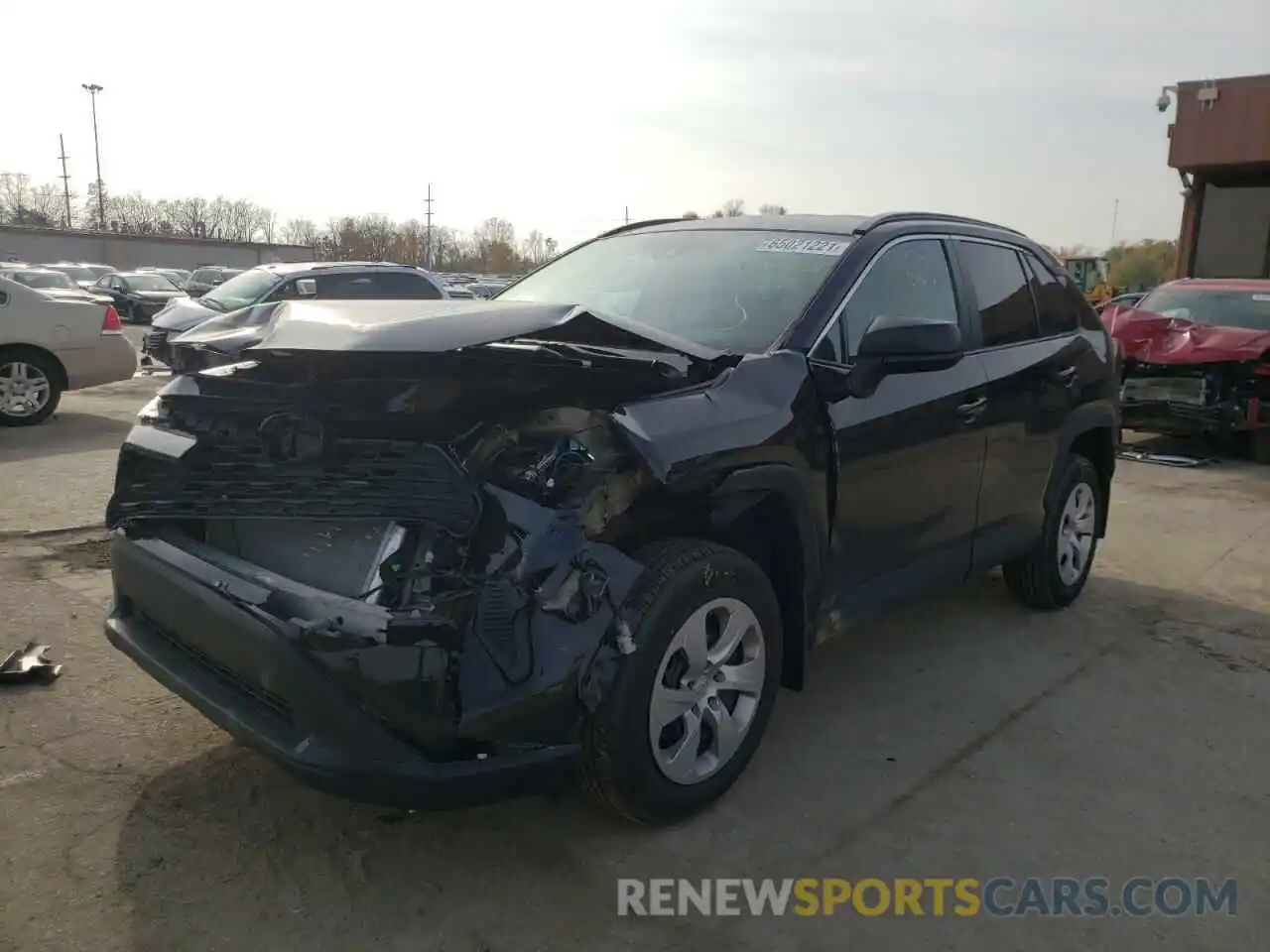 2 Photograph of a damaged car 2T3F1RFV7LW112471 TOYOTA RAV4 2020