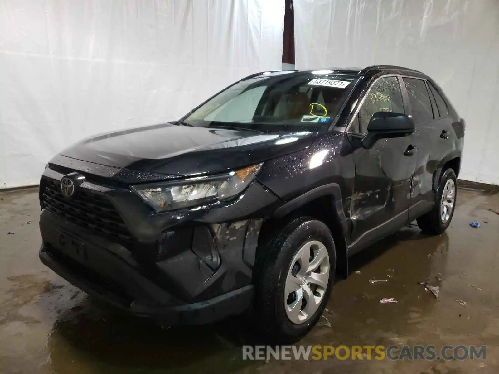 2 Photograph of a damaged car 2T3F1RFV7LW120991 TOYOTA RAV4 2020