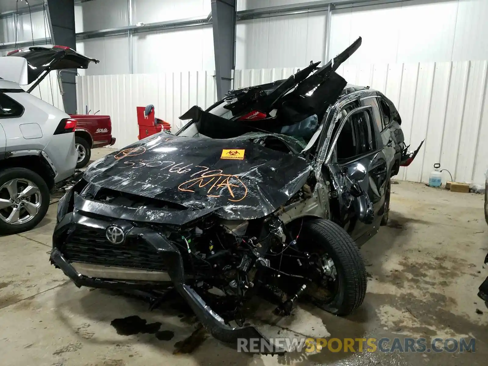 2 Photograph of a damaged car 2T3F1RFV7LW131070 TOYOTA RAV4 2020