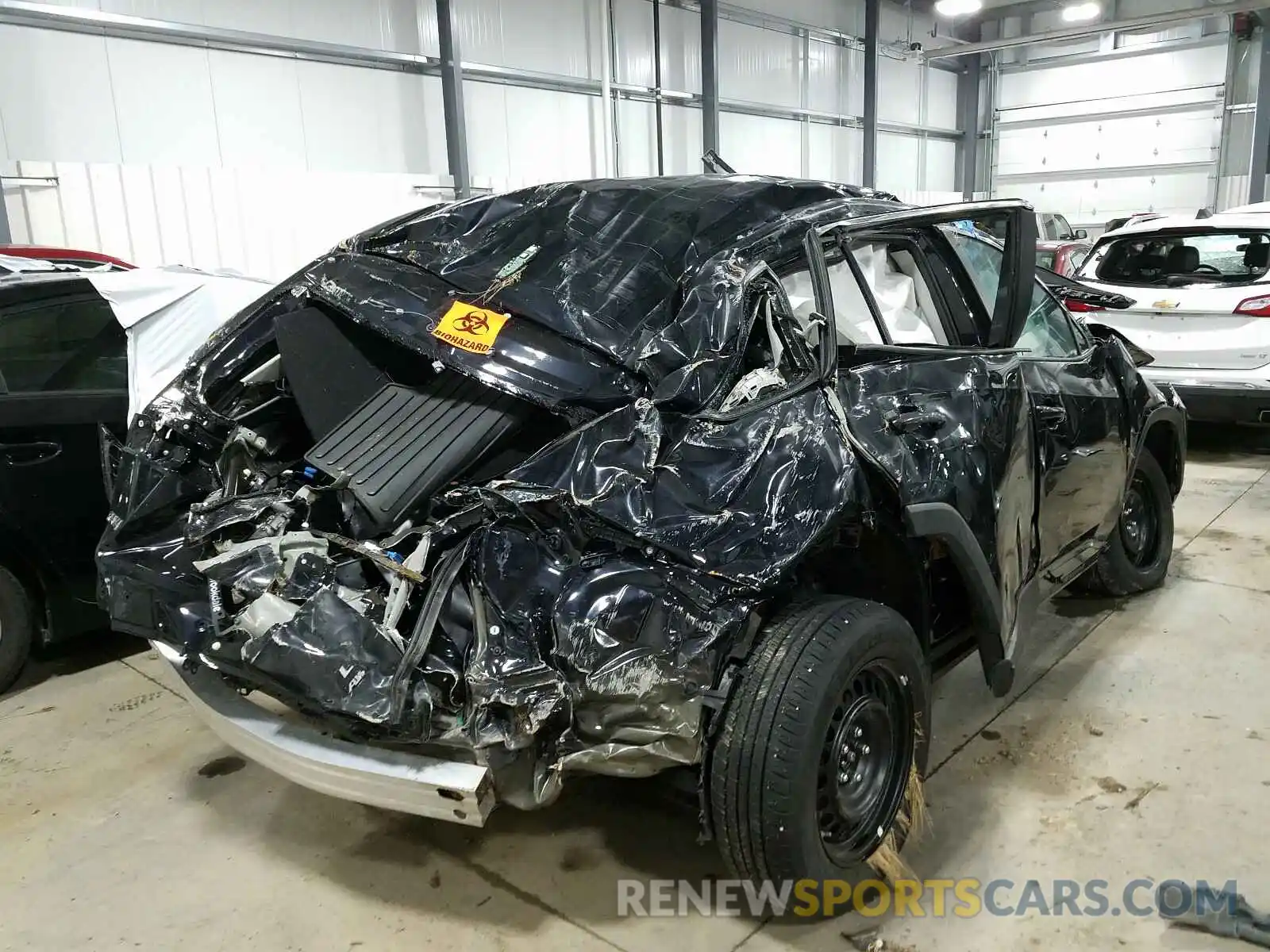4 Photograph of a damaged car 2T3F1RFV7LW131070 TOYOTA RAV4 2020