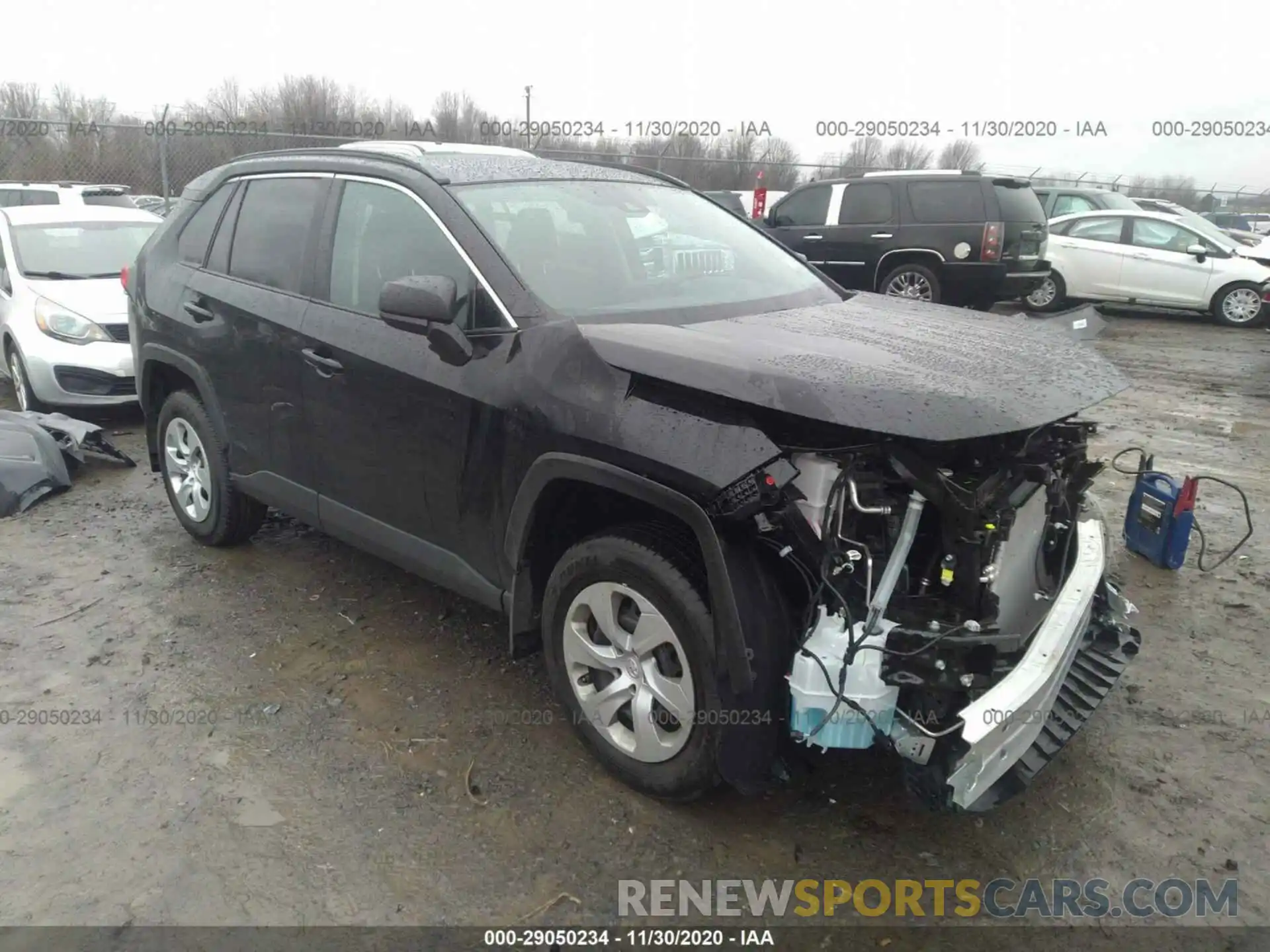 1 Photograph of a damaged car 2T3F1RFV7LW134115 TOYOTA RAV4 2020