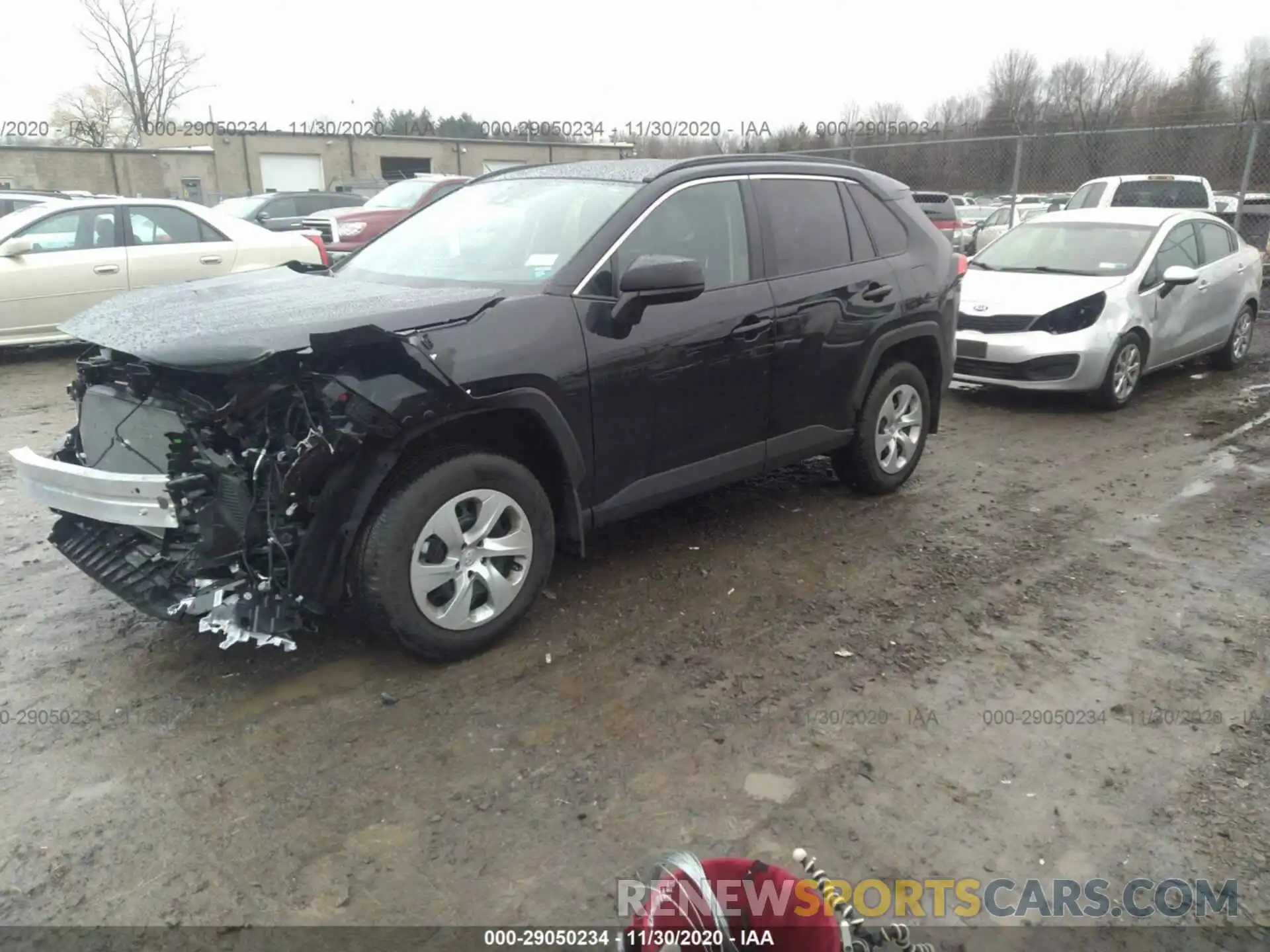 2 Photograph of a damaged car 2T3F1RFV7LW134115 TOYOTA RAV4 2020