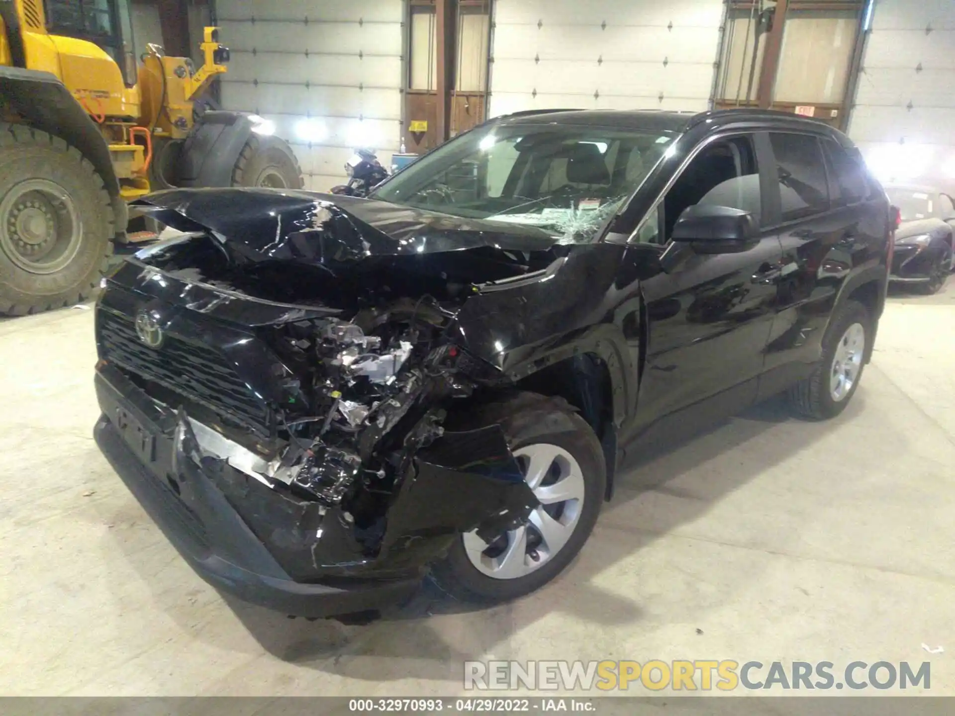 2 Photograph of a damaged car 2T3F1RFV8LC077134 TOYOTA RAV4 2020