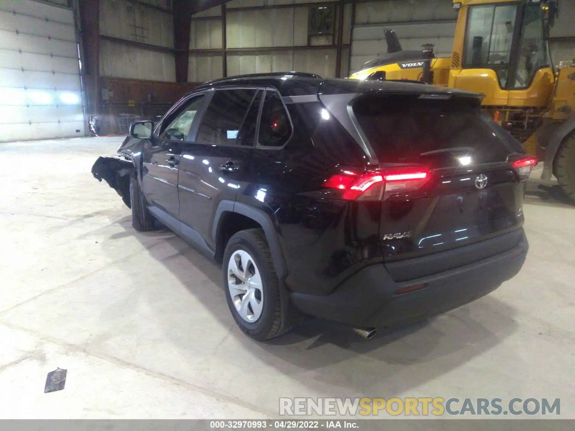 3 Photograph of a damaged car 2T3F1RFV8LC077134 TOYOTA RAV4 2020