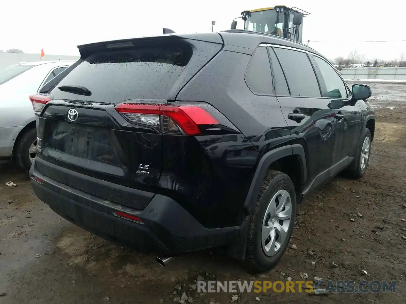 4 Photograph of a damaged car 2T3F1RFV8LC077974 TOYOTA RAV4 2020