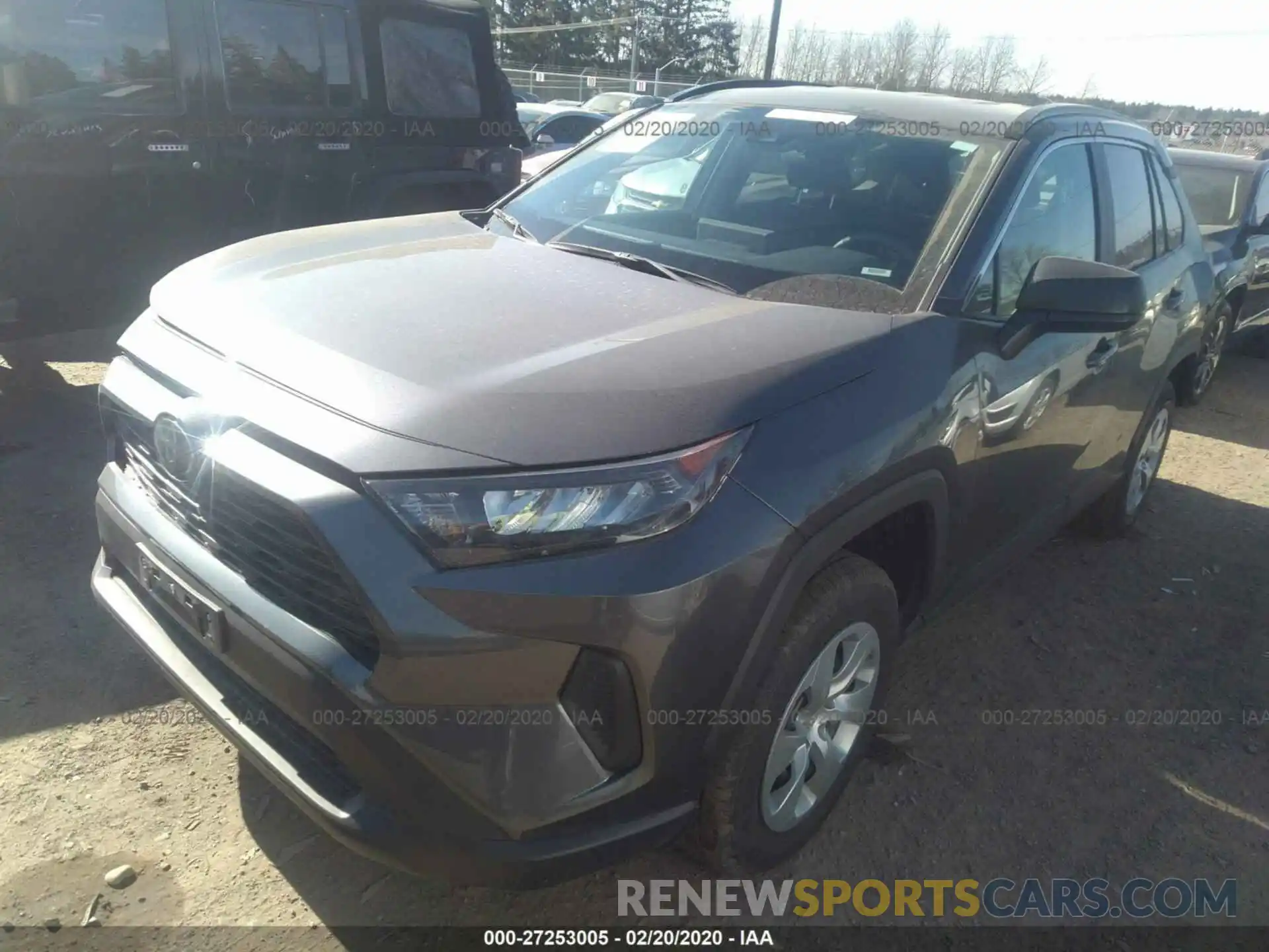 2 Photograph of a damaged car 2T3F1RFV8LC083130 TOYOTA RAV4 2020