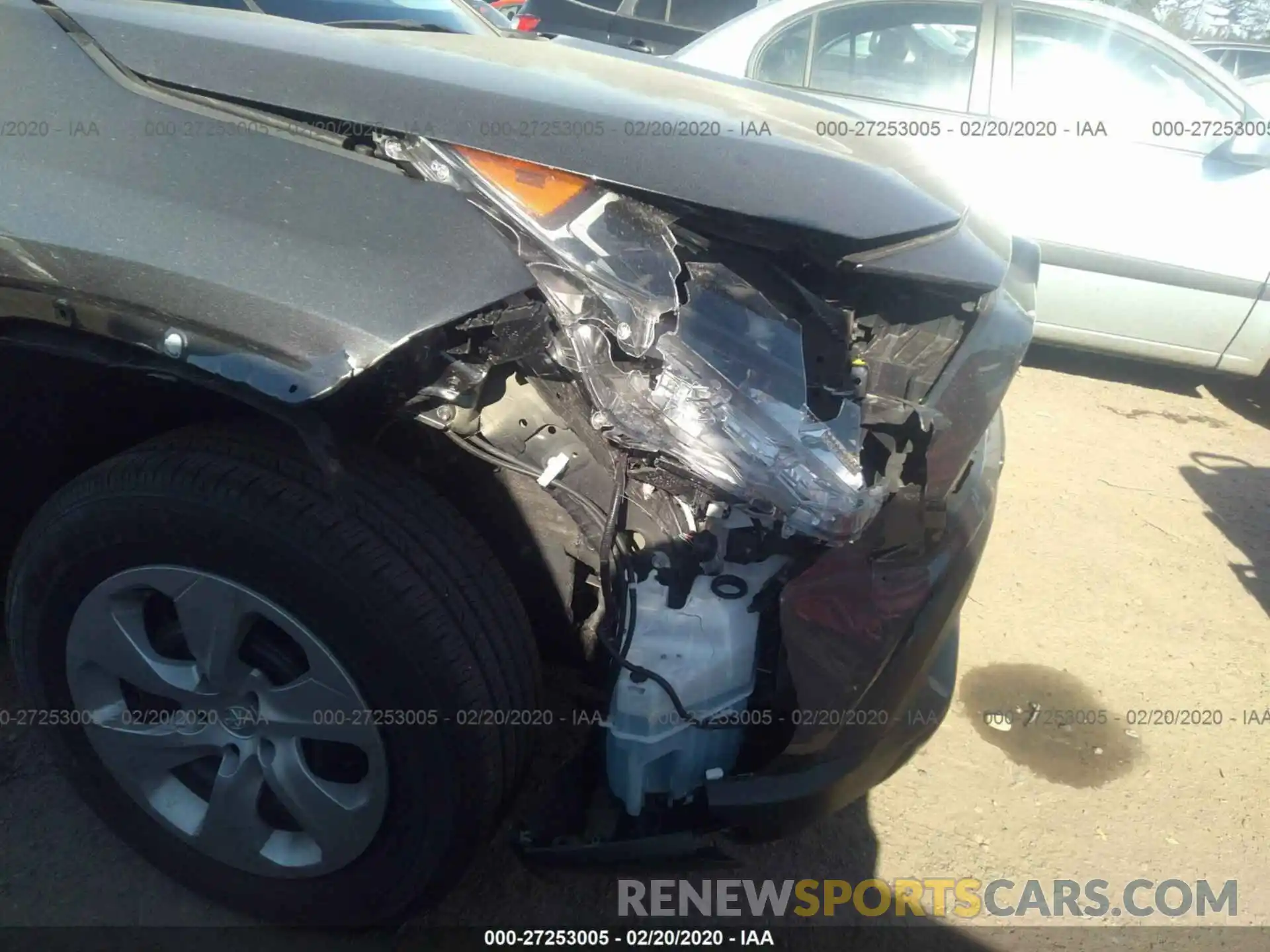 6 Photograph of a damaged car 2T3F1RFV8LC083130 TOYOTA RAV4 2020