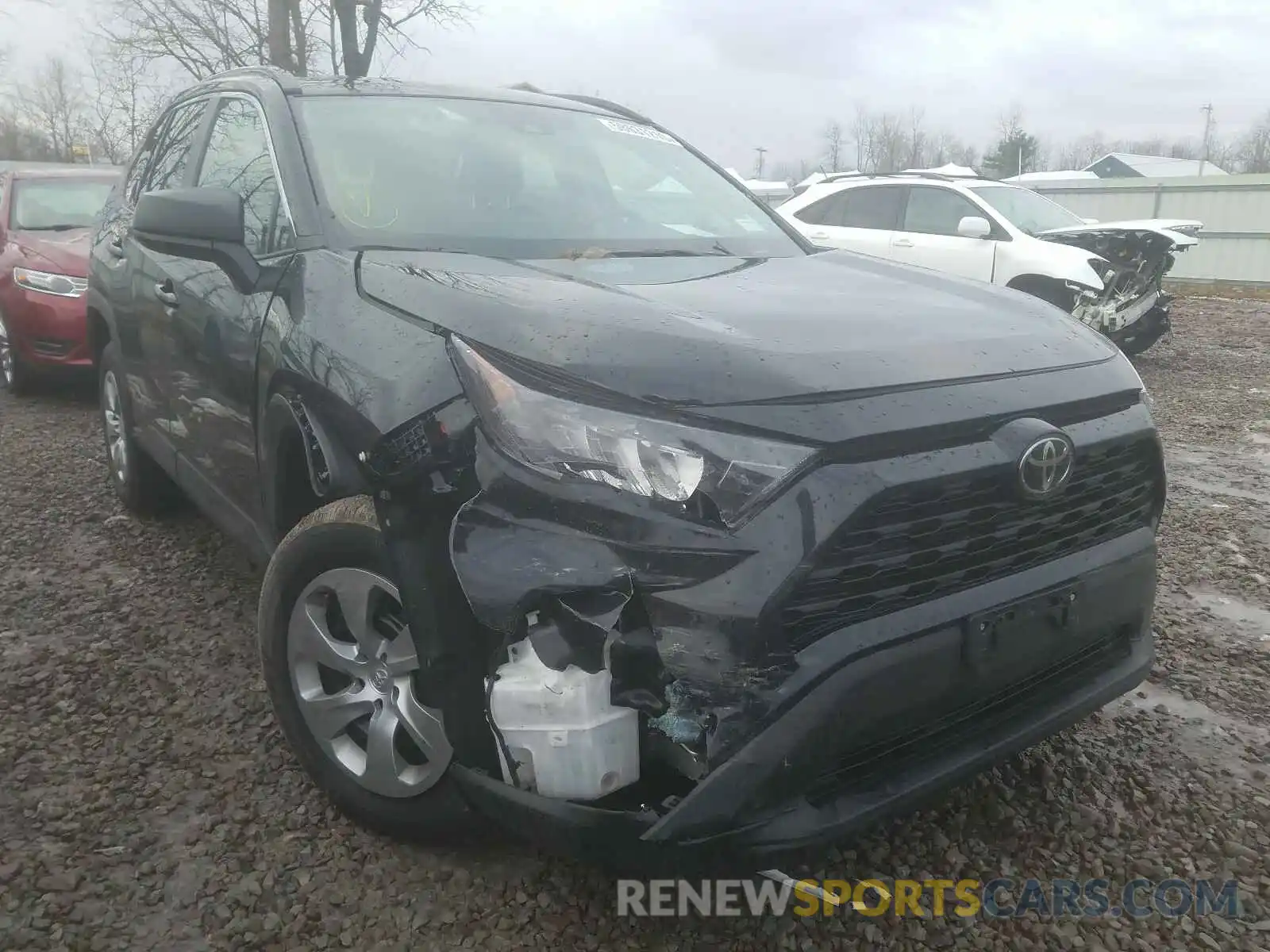 1 Photograph of a damaged car 2T3F1RFV8LC087890 TOYOTA RAV4 2020