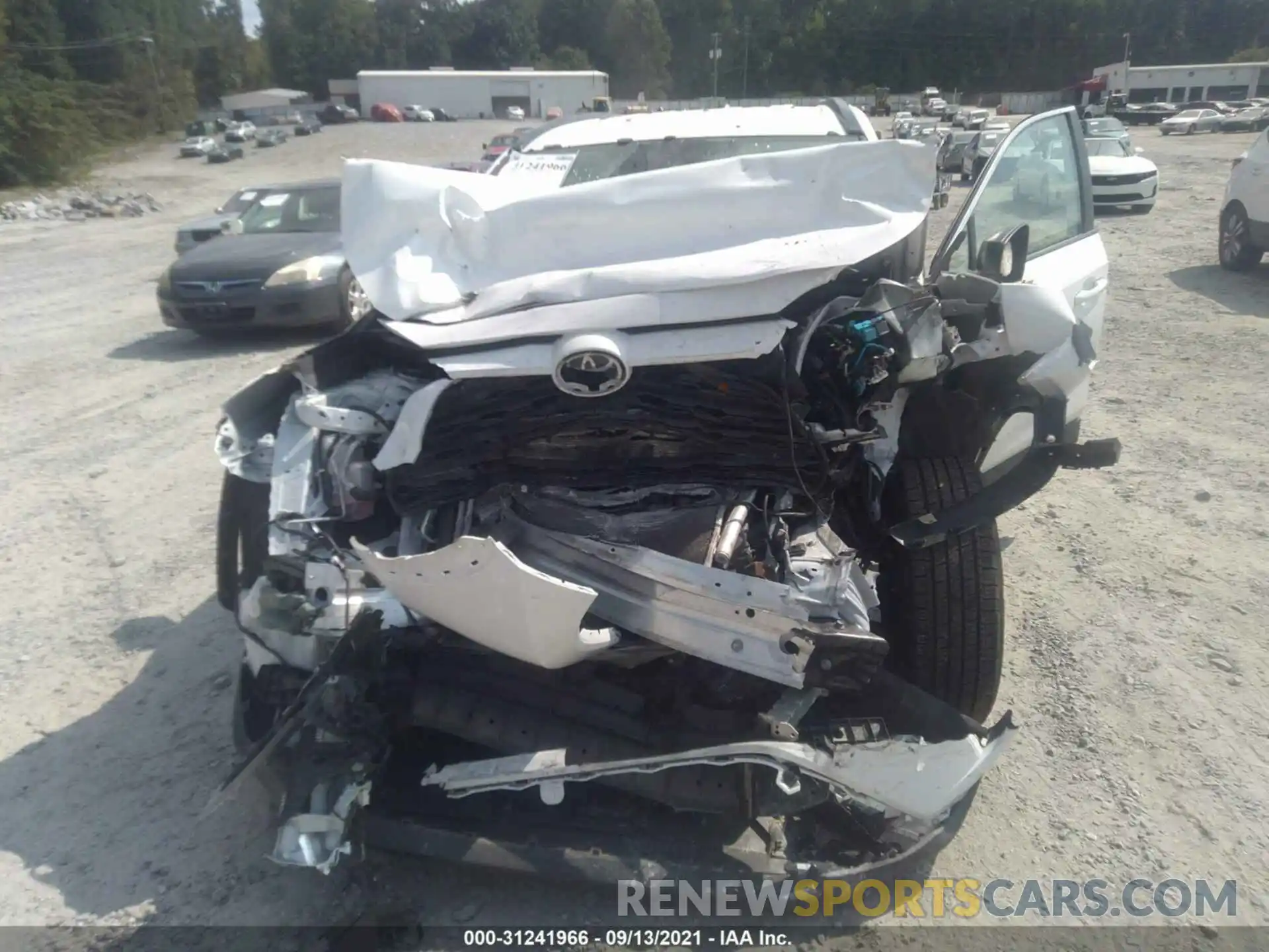 10 Photograph of a damaged car 2T3F1RFV8LC093480 TOYOTA RAV4 2020