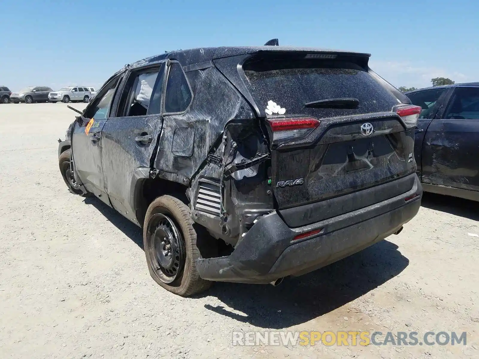 3 Photograph of a damaged car 2T3F1RFV8LC097089 TOYOTA RAV4 2020