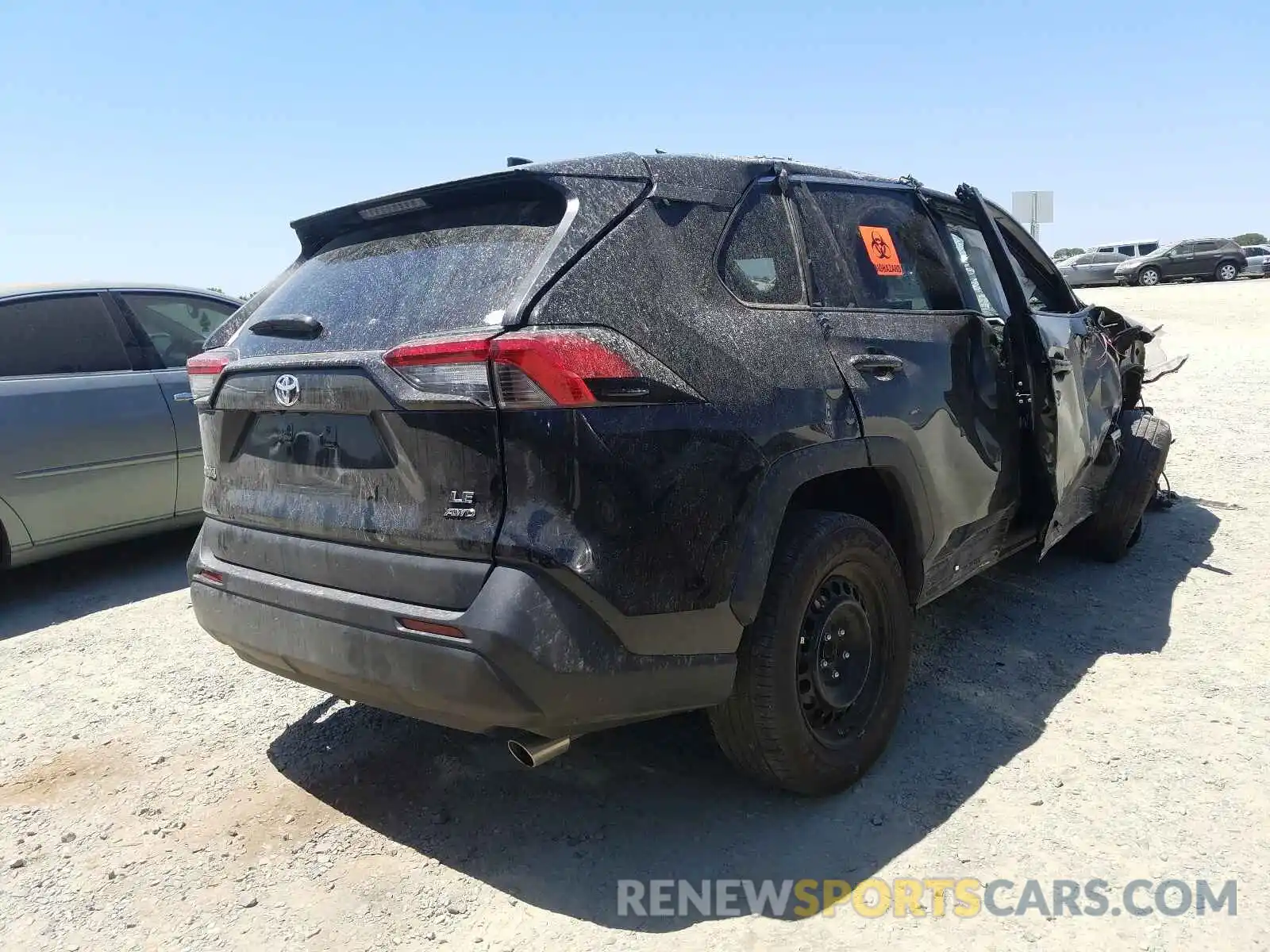 4 Photograph of a damaged car 2T3F1RFV8LC097089 TOYOTA RAV4 2020