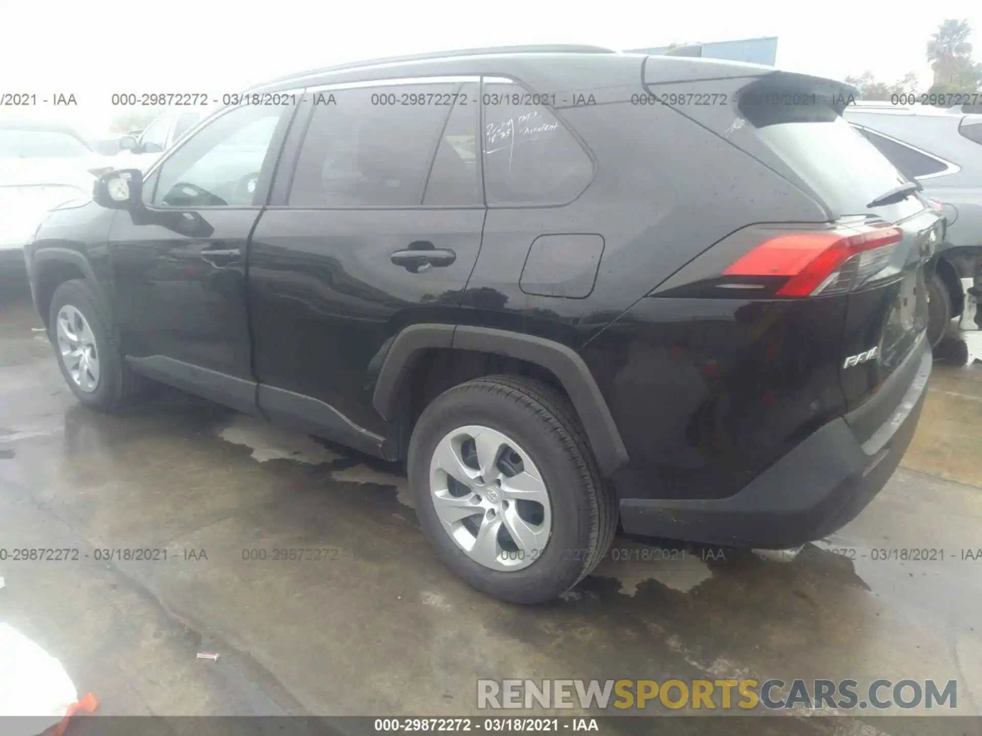 3 Photograph of a damaged car 2T3F1RFV8LC100685 TOYOTA RAV4 2020