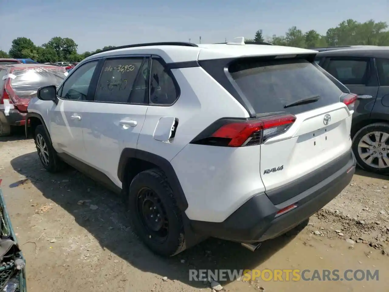 3 Photograph of a damaged car 2T3F1RFV8LC102274 TOYOTA RAV4 2020