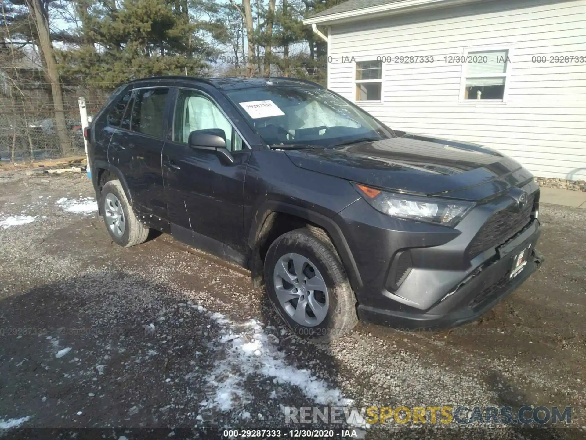 1 Photograph of a damaged car 2T3F1RFV8LC109290 TOYOTA RAV4 2020