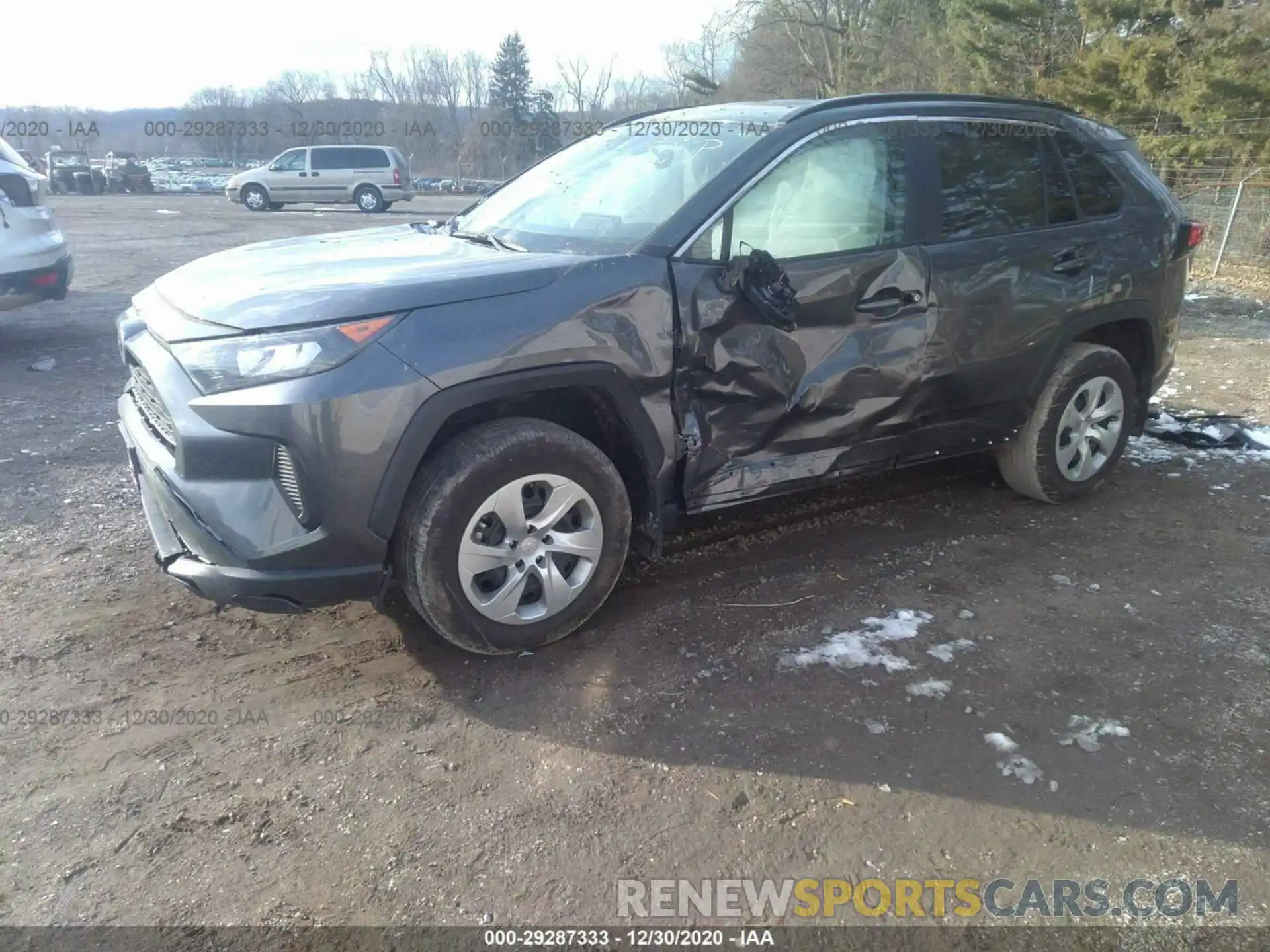 2 Photograph of a damaged car 2T3F1RFV8LC109290 TOYOTA RAV4 2020