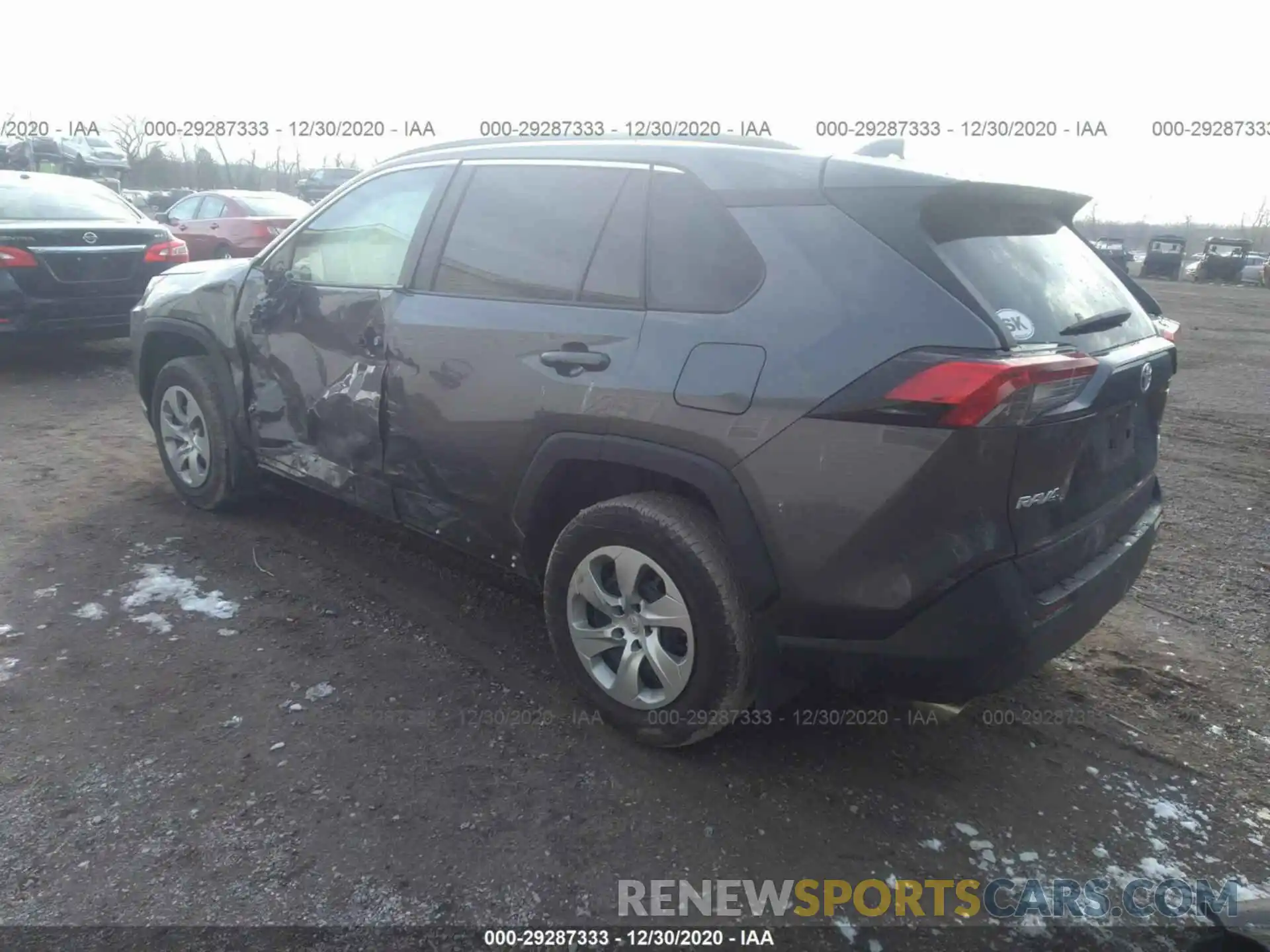 3 Photograph of a damaged car 2T3F1RFV8LC109290 TOYOTA RAV4 2020