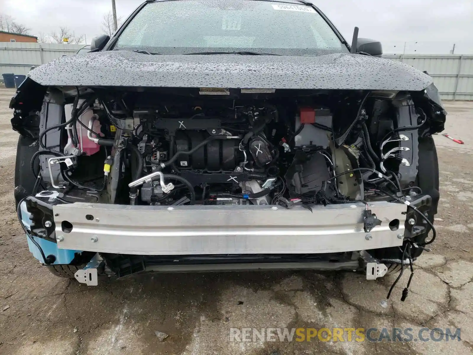 9 Photograph of a damaged car 2T3F1RFV8LC115199 TOYOTA RAV4 2020