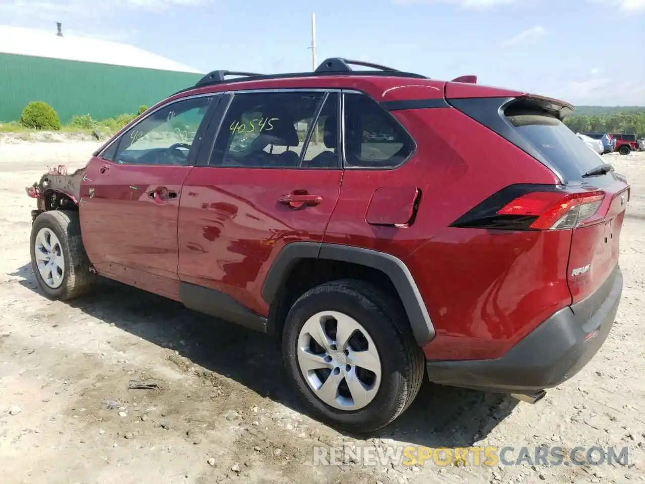 3 Photograph of a damaged car 2T3F1RFV8LC132214 TOYOTA RAV4 2020