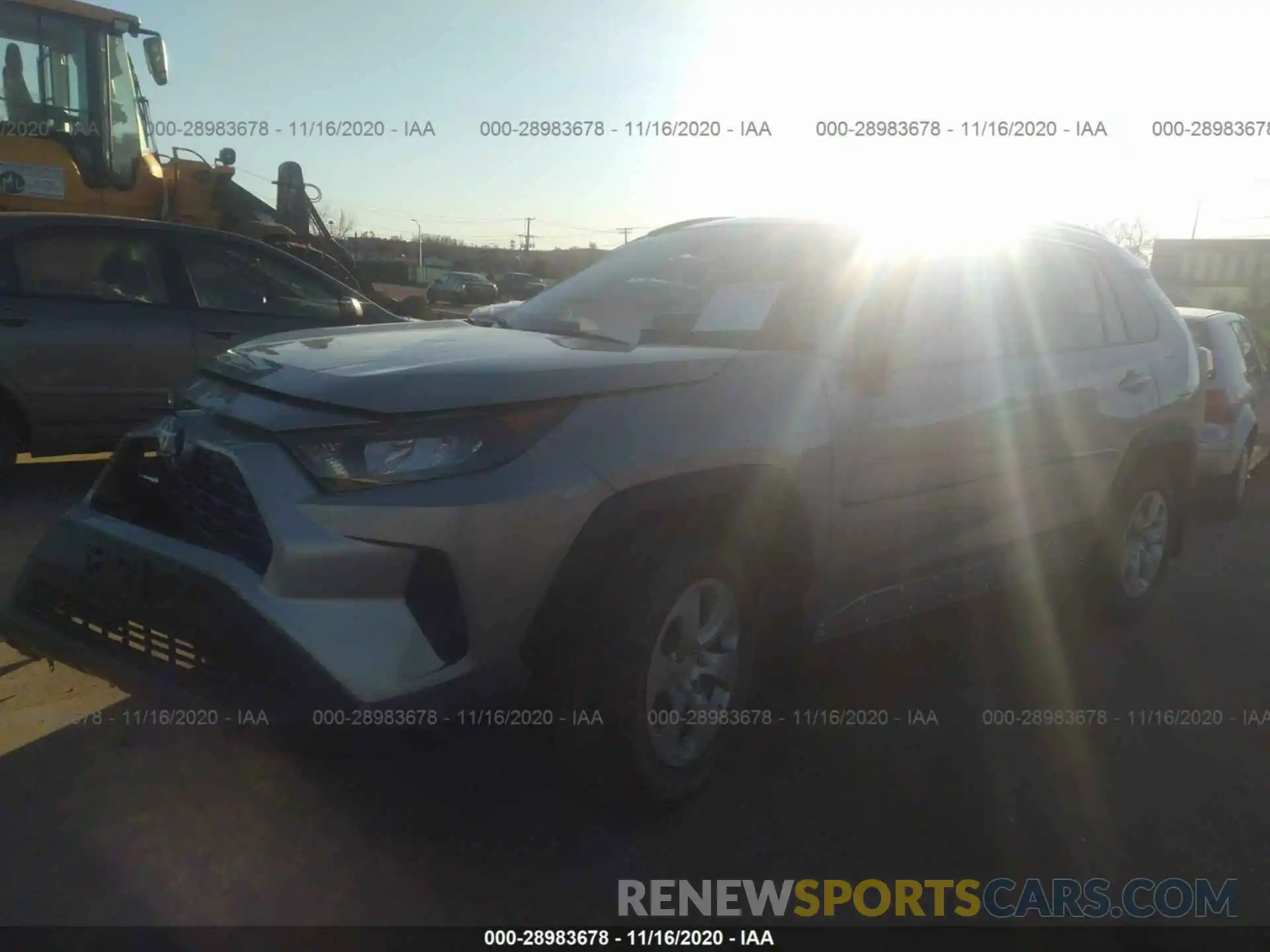 2 Photograph of a damaged car 2T3F1RFV8LW092408 TOYOTA RAV4 2020