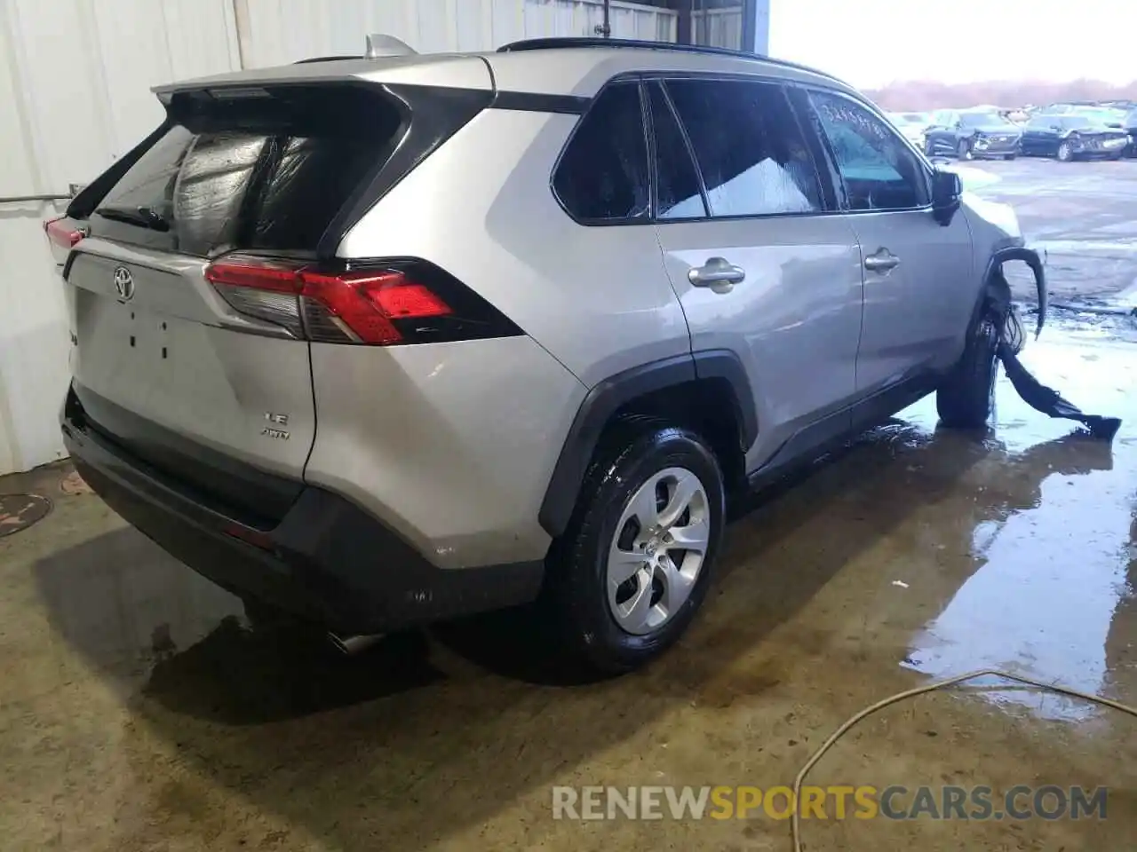 4 Photograph of a damaged car 2T3F1RFV8LW099701 TOYOTA RAV4 2020