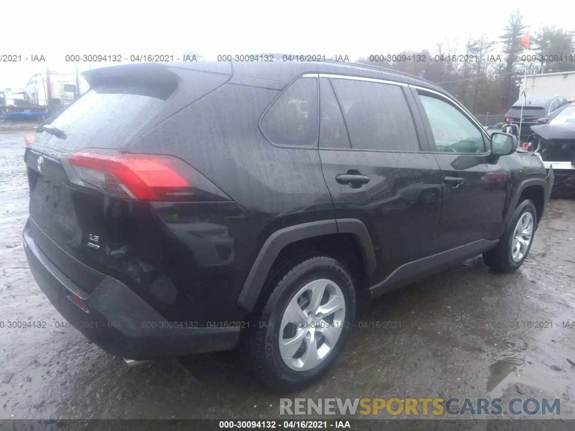 4 Photograph of a damaged car 2T3F1RFV8LW105481 TOYOTA RAV4 2020