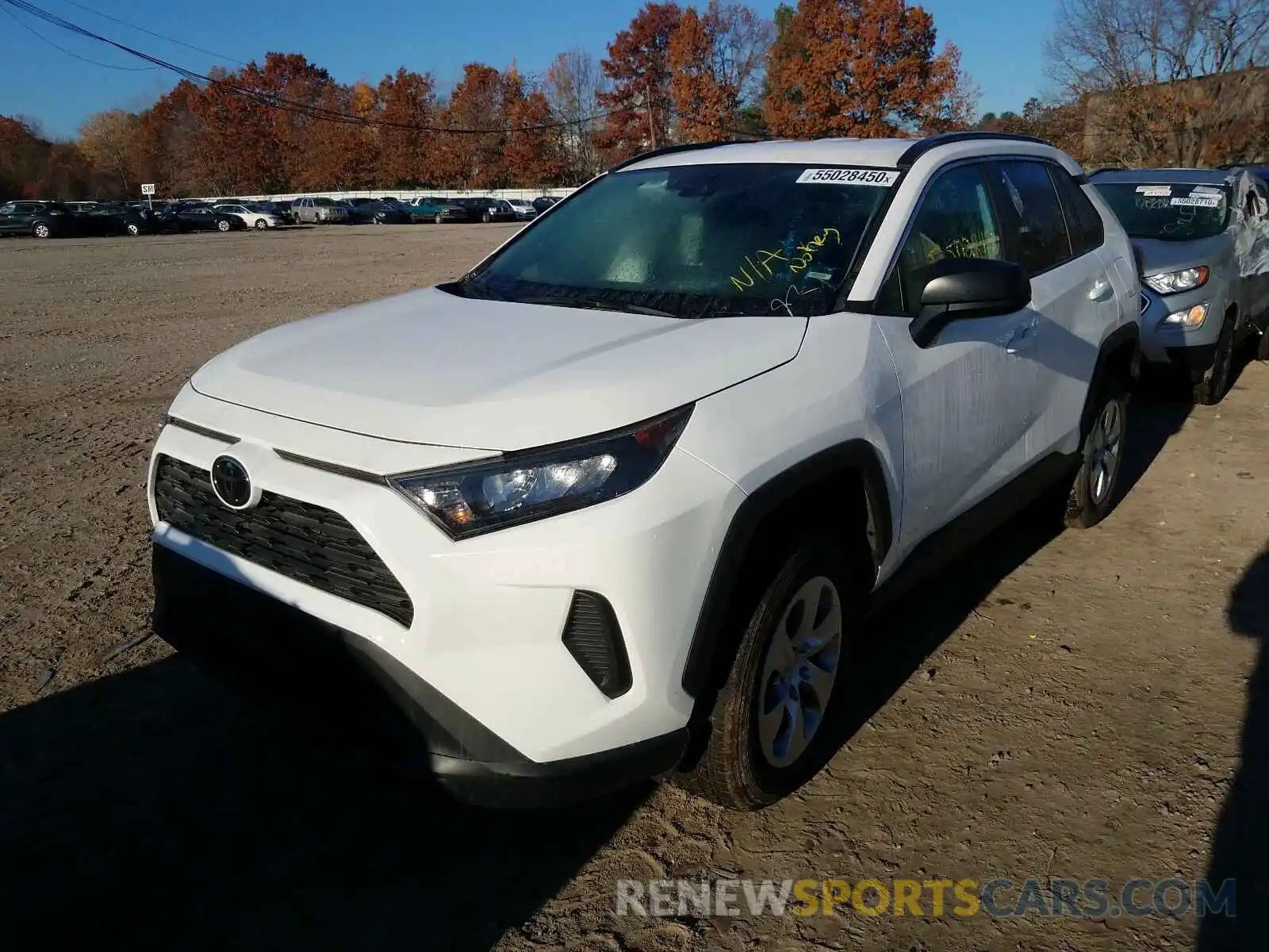 2 Photograph of a damaged car 2T3F1RFV9LC067440 TOYOTA RAV4 2020