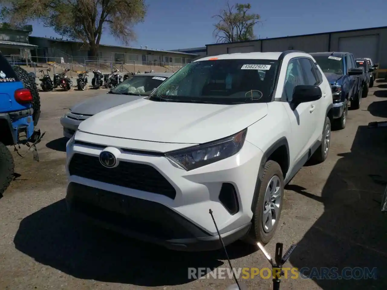 2 Photograph of a damaged car 2T3F1RFV9LC084545 TOYOTA RAV4 2020