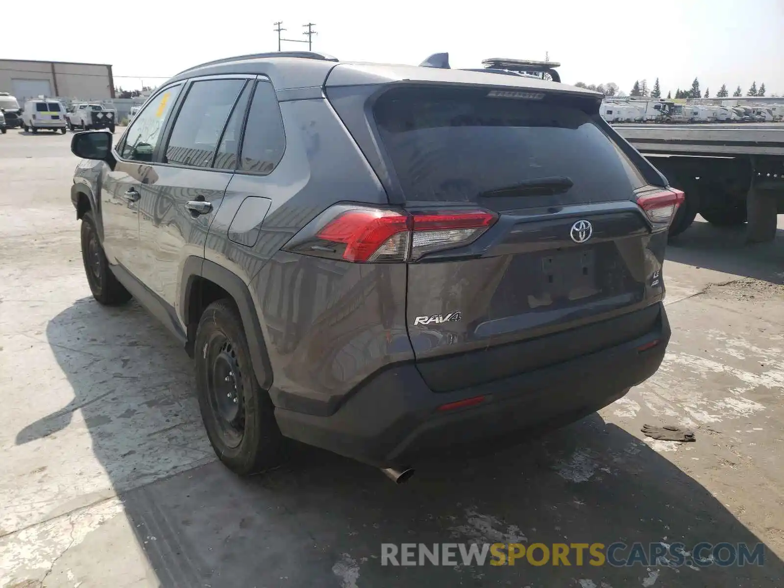 3 Photograph of a damaged car 2T3F1RFV9LC087526 TOYOTA RAV4 2020