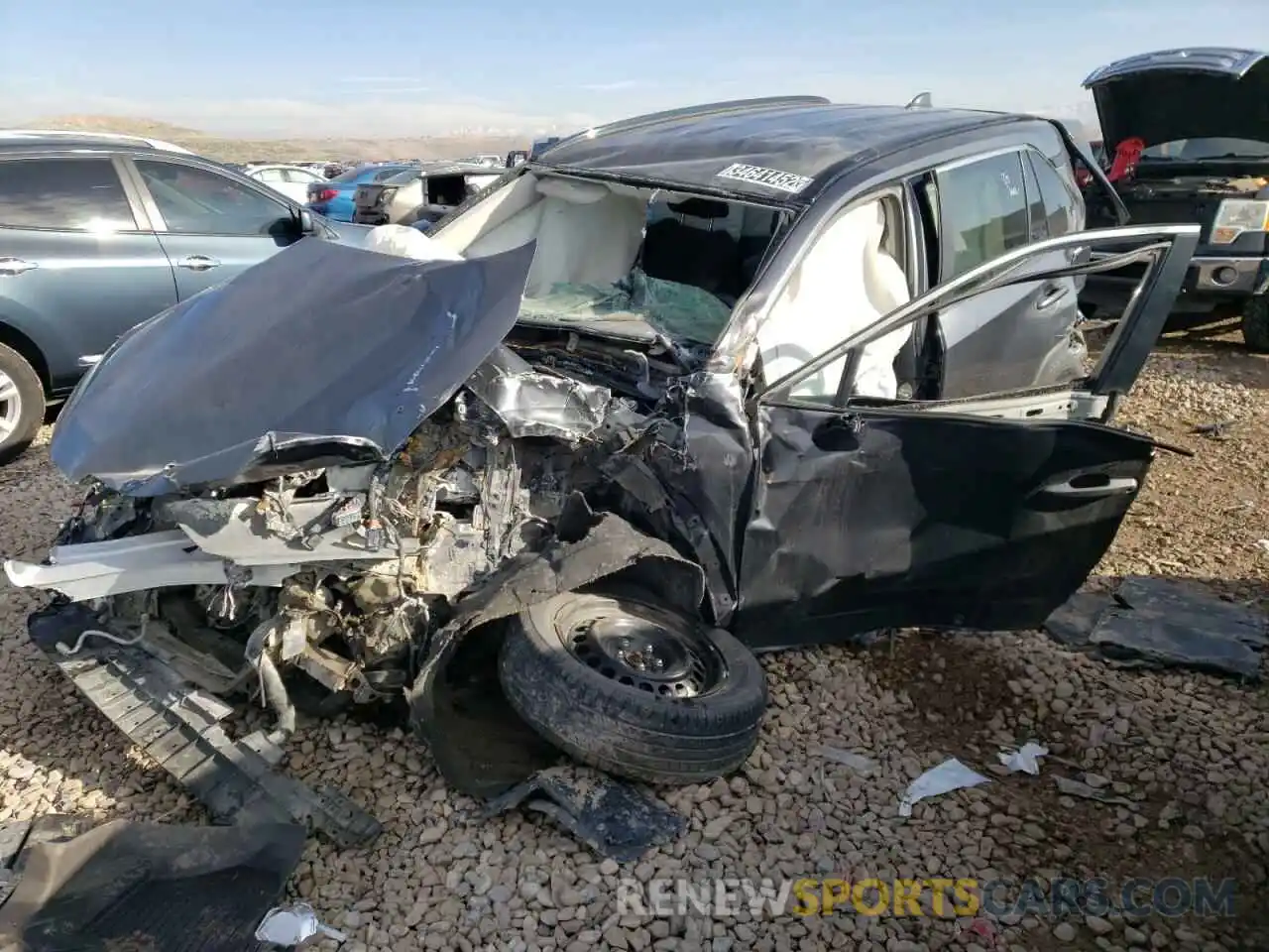 2 Photograph of a damaged car 2T3F1RFV9LC087817 TOYOTA RAV4 2020