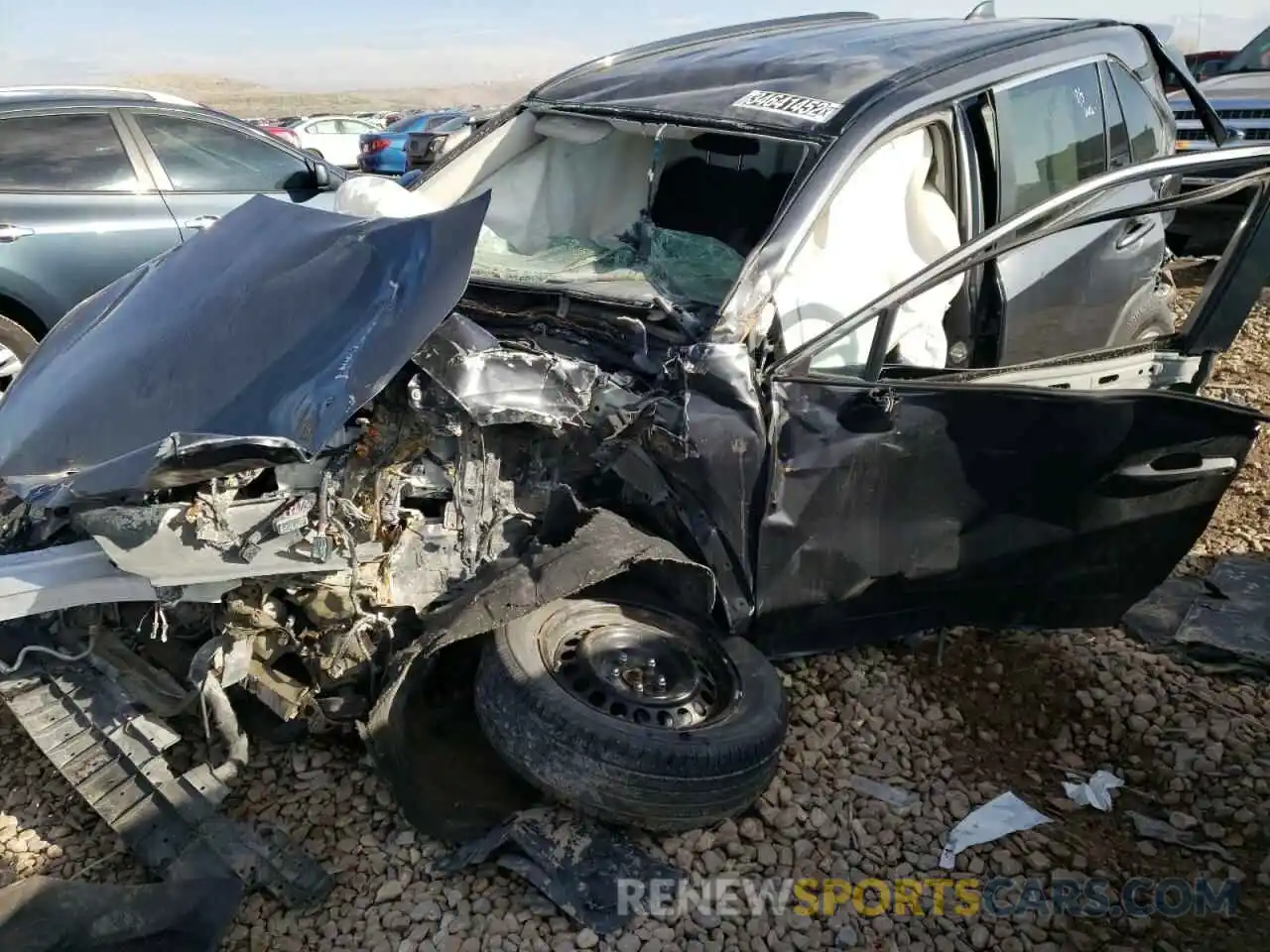 9 Photograph of a damaged car 2T3F1RFV9LC087817 TOYOTA RAV4 2020