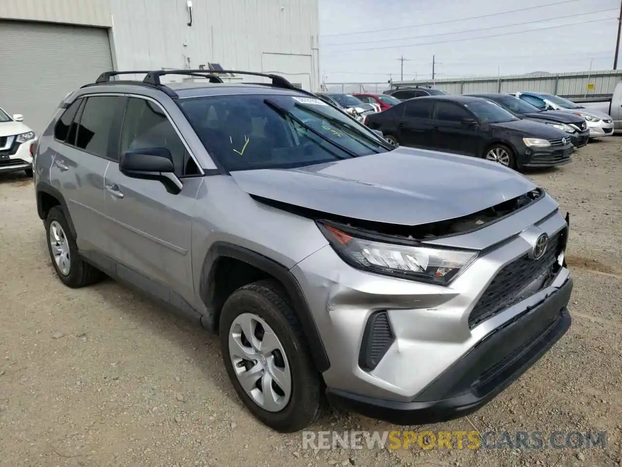 1 Photograph of a damaged car 2T3F1RFV9LC094704 TOYOTA RAV4 2020