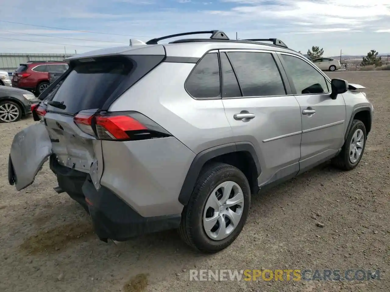 4 Photograph of a damaged car 2T3F1RFV9LC094704 TOYOTA RAV4 2020