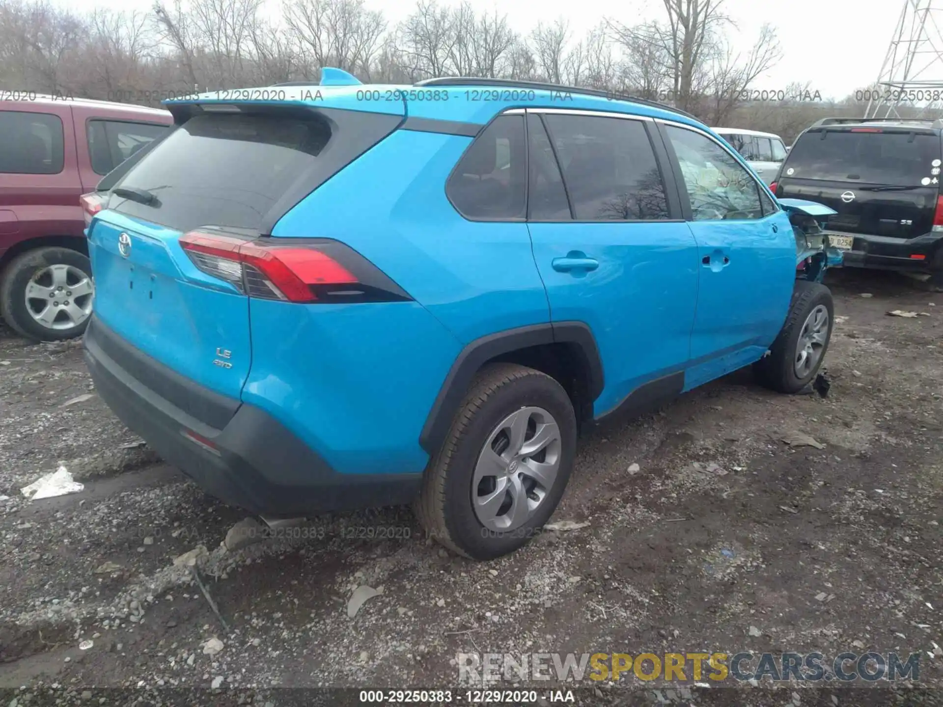 4 Photograph of a damaged car 2T3F1RFV9LC094735 TOYOTA RAV4 2020