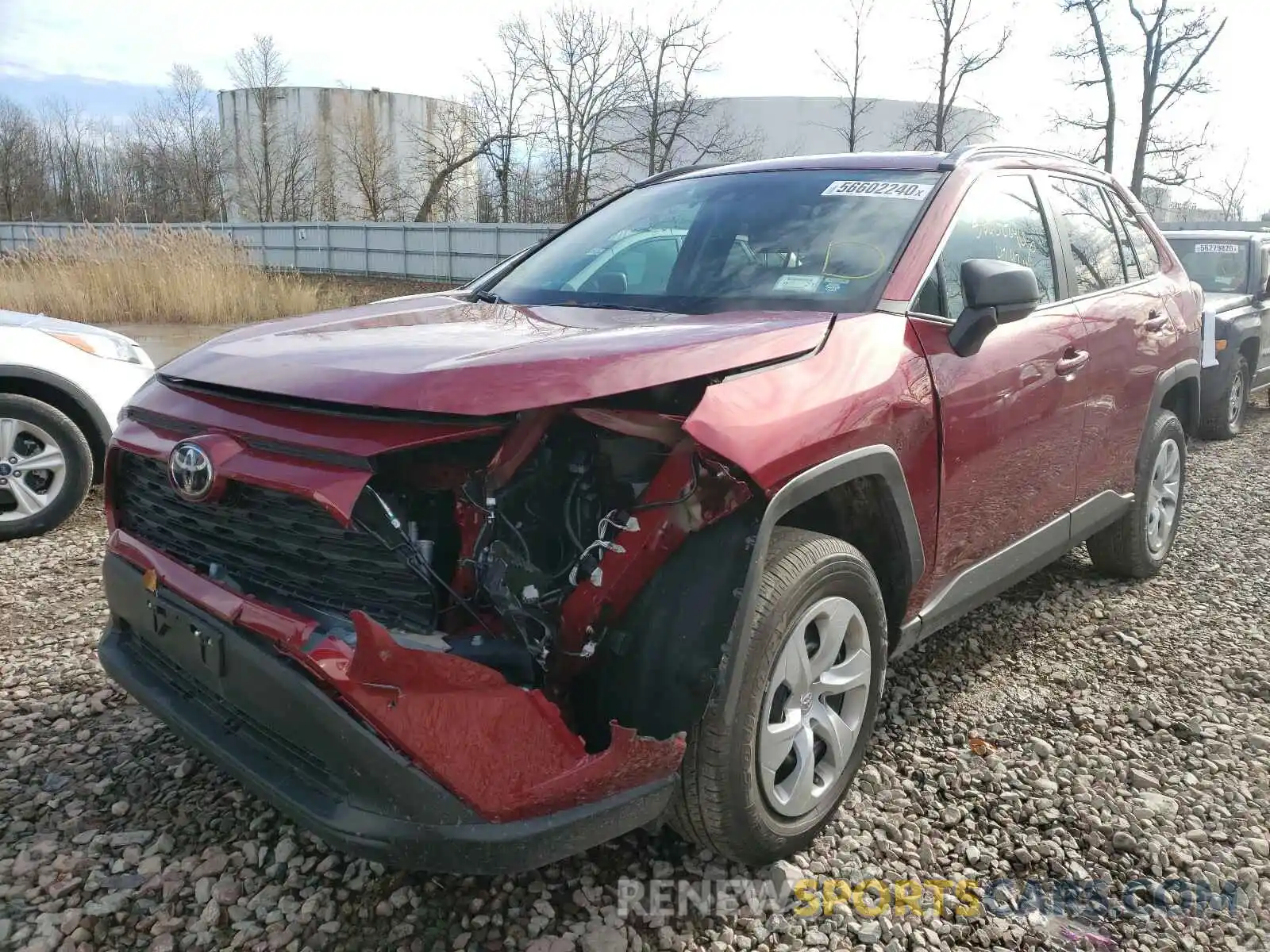 2 Photograph of a damaged car 2T3F1RFV9LC098512 TOYOTA RAV4 2020