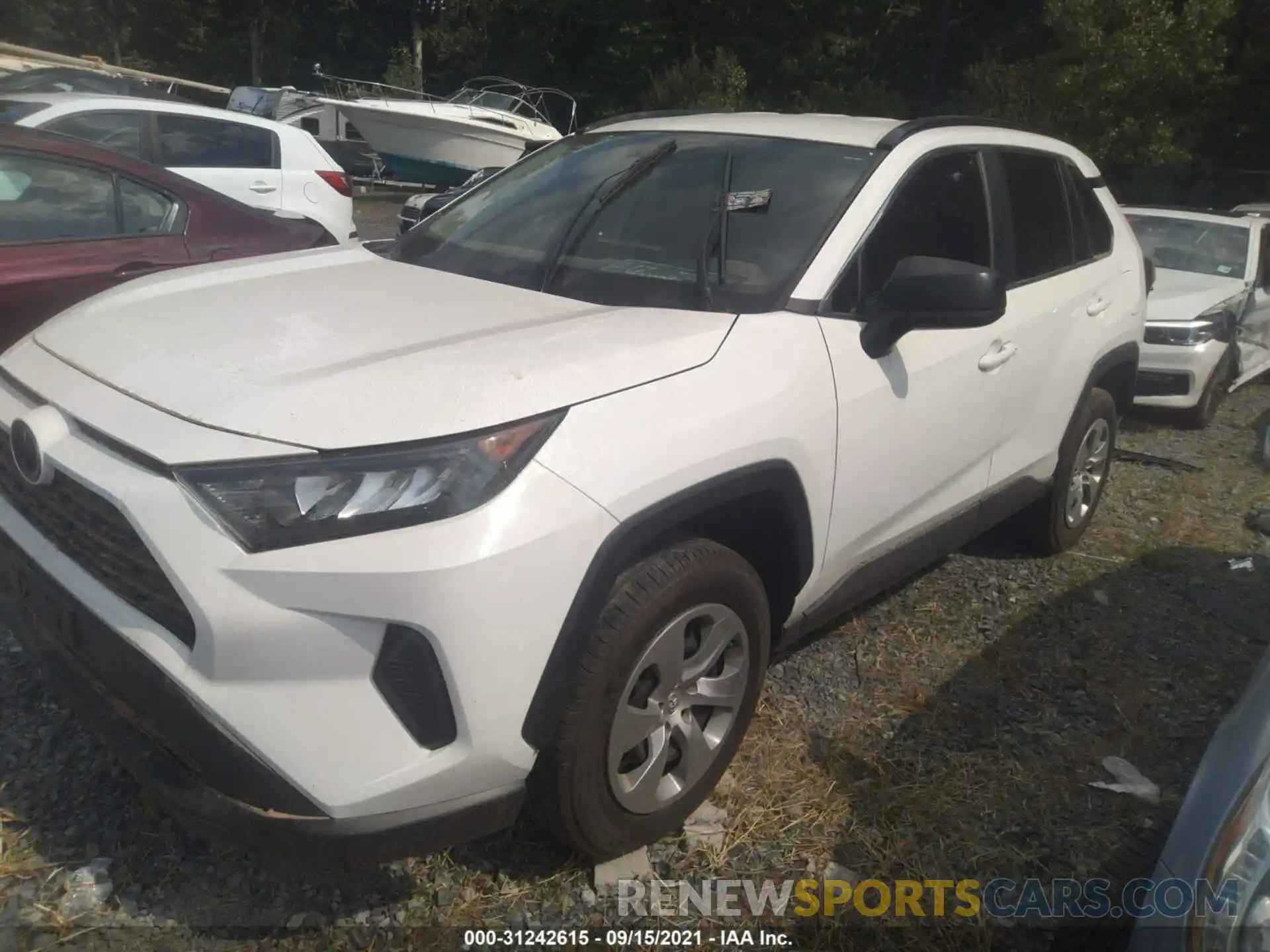 2 Photograph of a damaged car 2T3F1RFV9LC099322 TOYOTA RAV4 2020