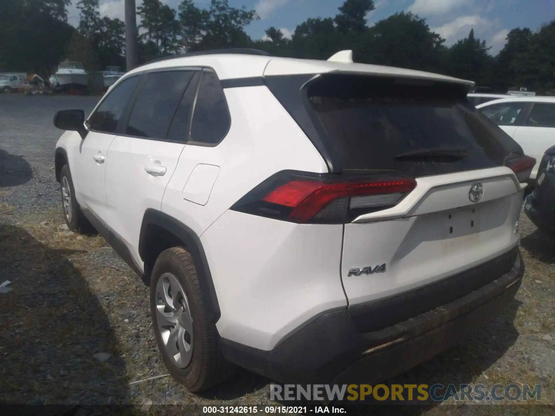 3 Photograph of a damaged car 2T3F1RFV9LC099322 TOYOTA RAV4 2020