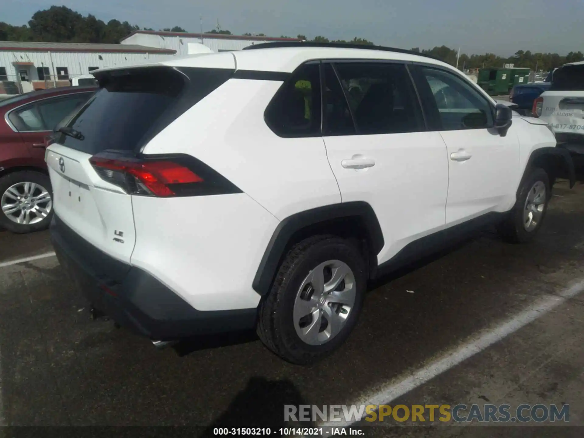 4 Photograph of a damaged car 2T3F1RFV9LC102591 TOYOTA RAV4 2020