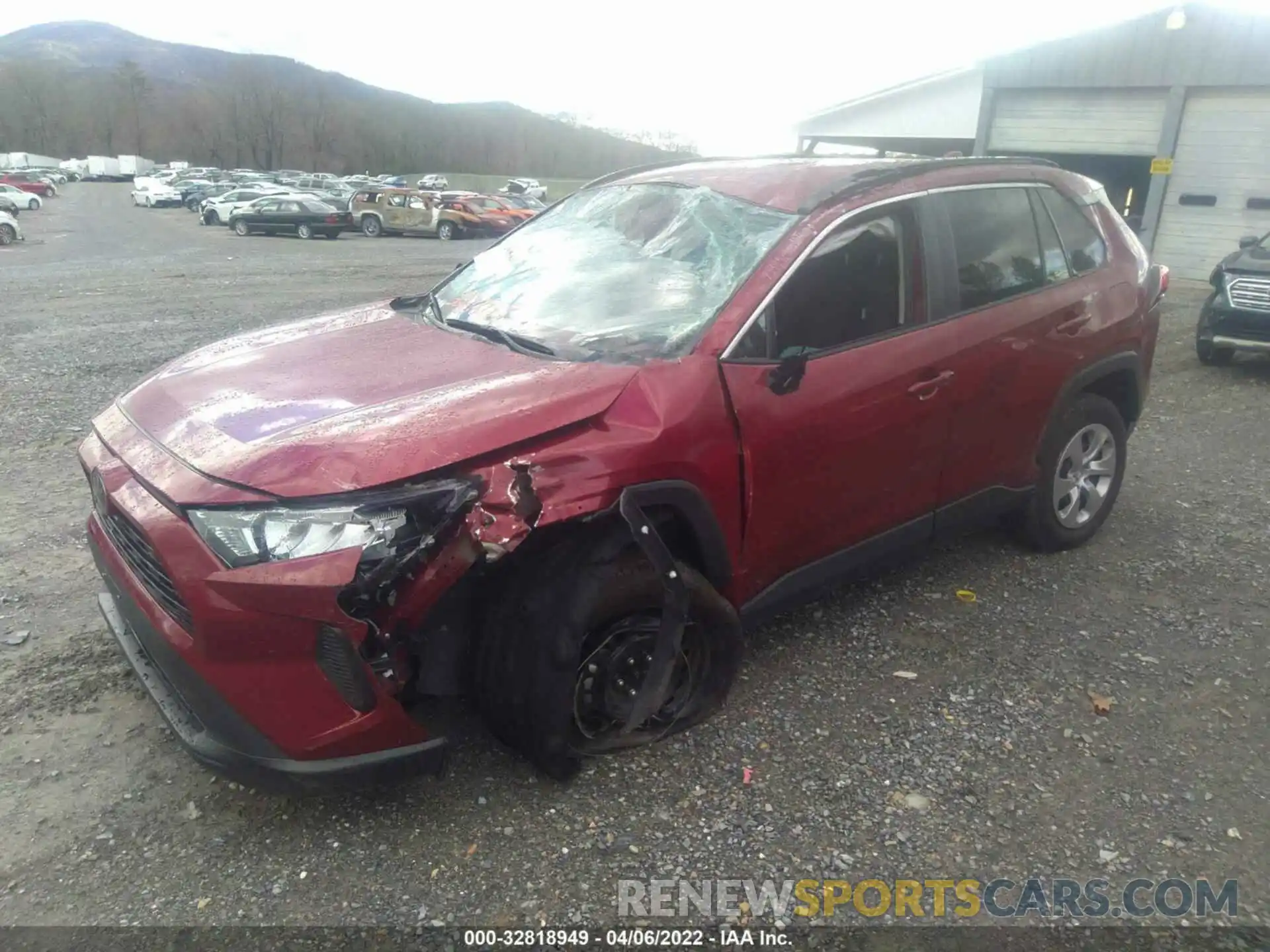 2 Фотография поврежденного автомобиля 2T3F1RFV9LC106642 TOYOTA RAV4 2020