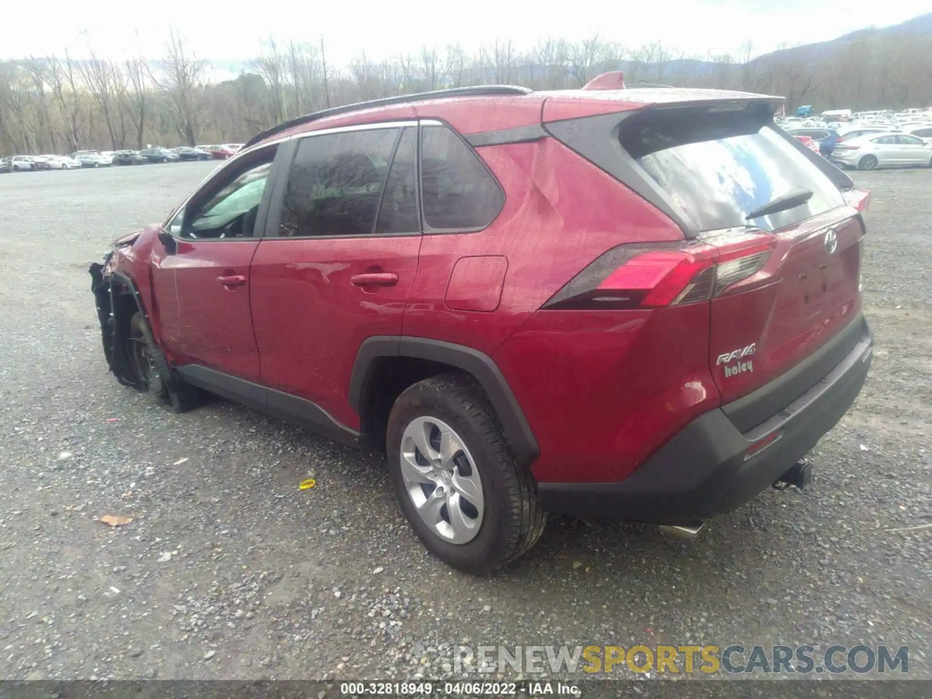 3 Photograph of a damaged car 2T3F1RFV9LC106642 TOYOTA RAV4 2020