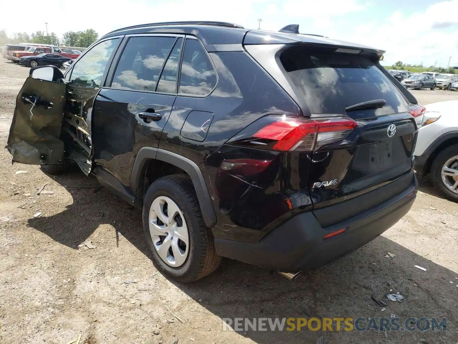 3 Photograph of a damaged car 2T3F1RFV9LC116491 TOYOTA RAV4 2020