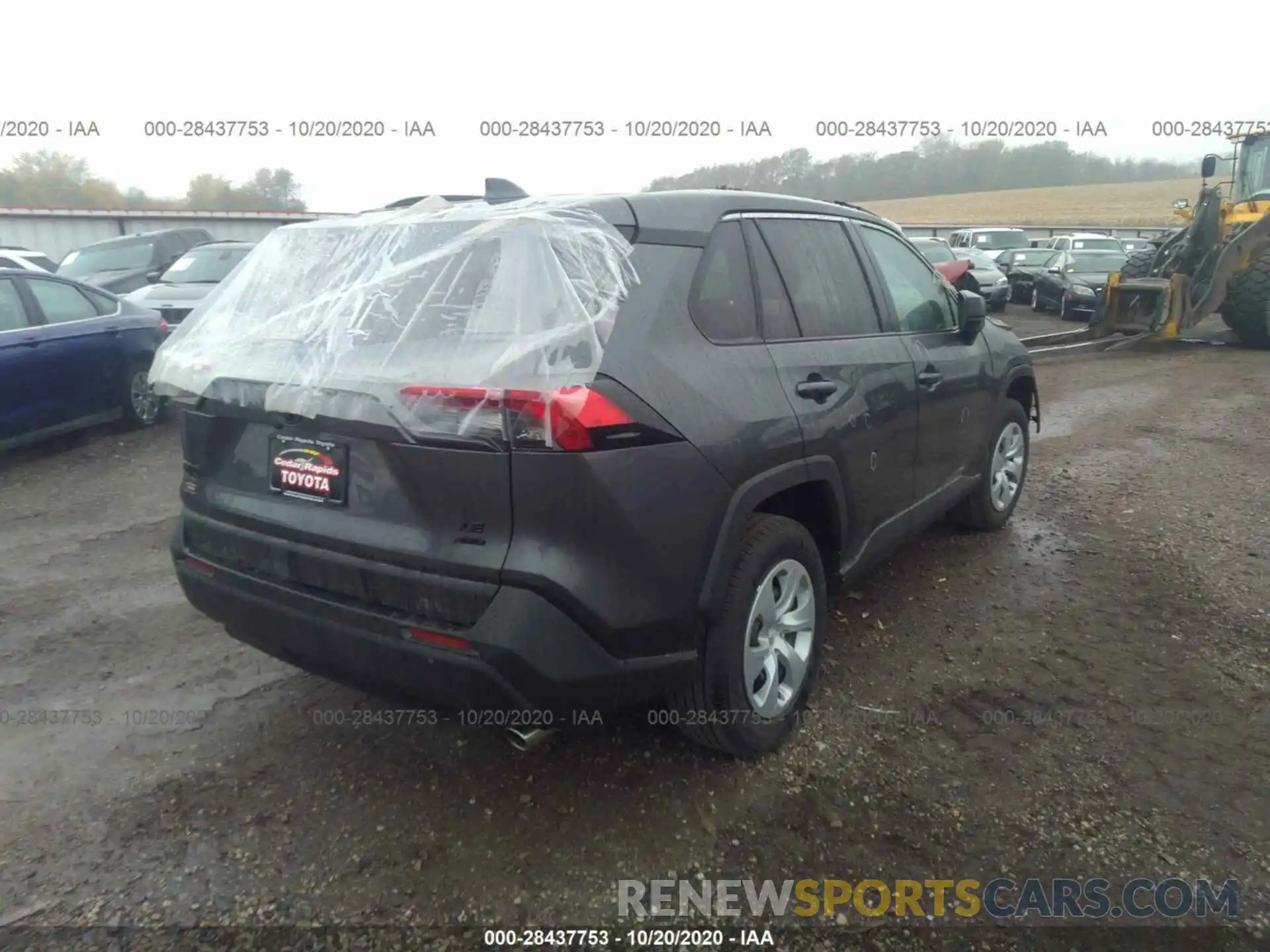 4 Фотография поврежденного автомобиля 2T3F1RFV9LC124283 TOYOTA RAV4 2020