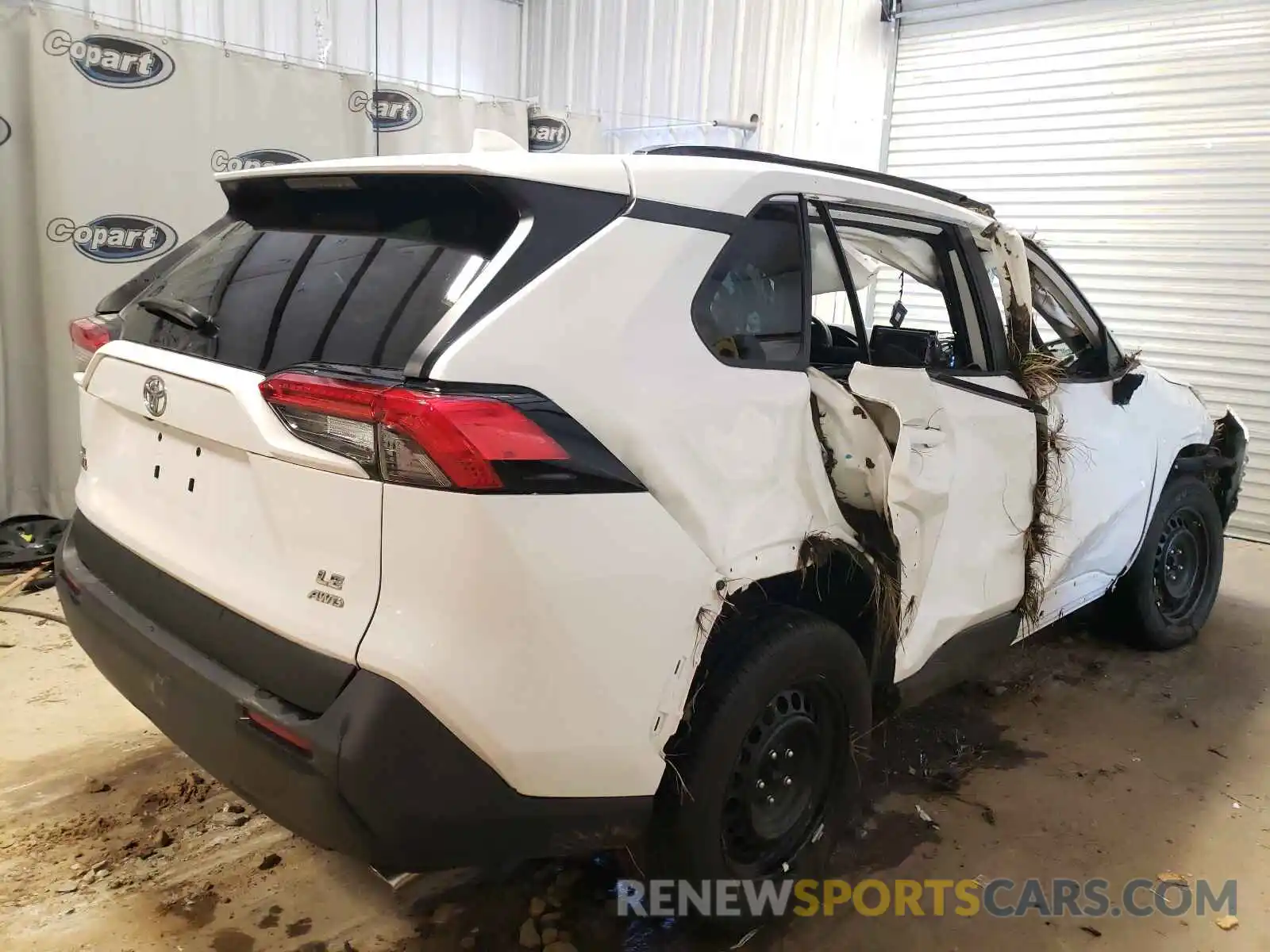 4 Photograph of a damaged car 2T3F1RFV9LC129323 TOYOTA RAV4 2020