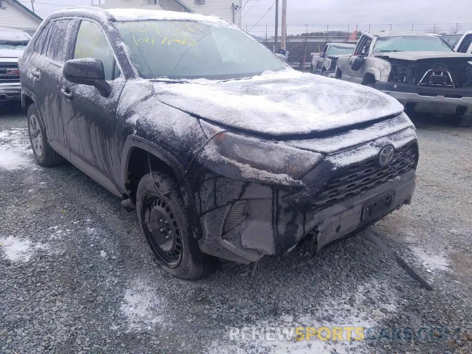 9 Photograph of a damaged car 2T3F1RFV9LC129614 TOYOTA RAV4 2020