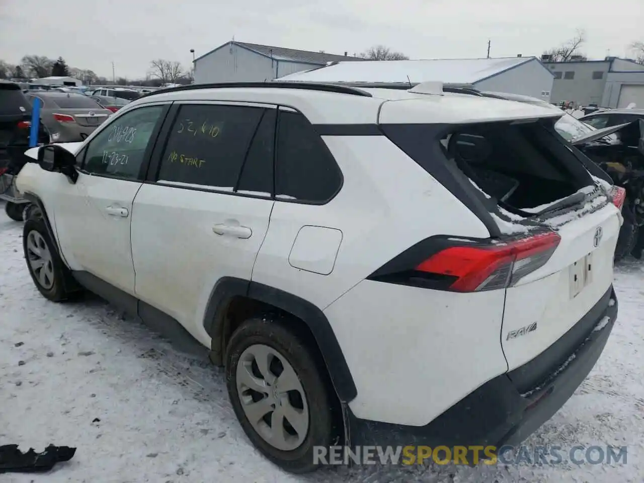 3 Photograph of a damaged car 2T3F1RFV9LC131363 TOYOTA RAV4 2020