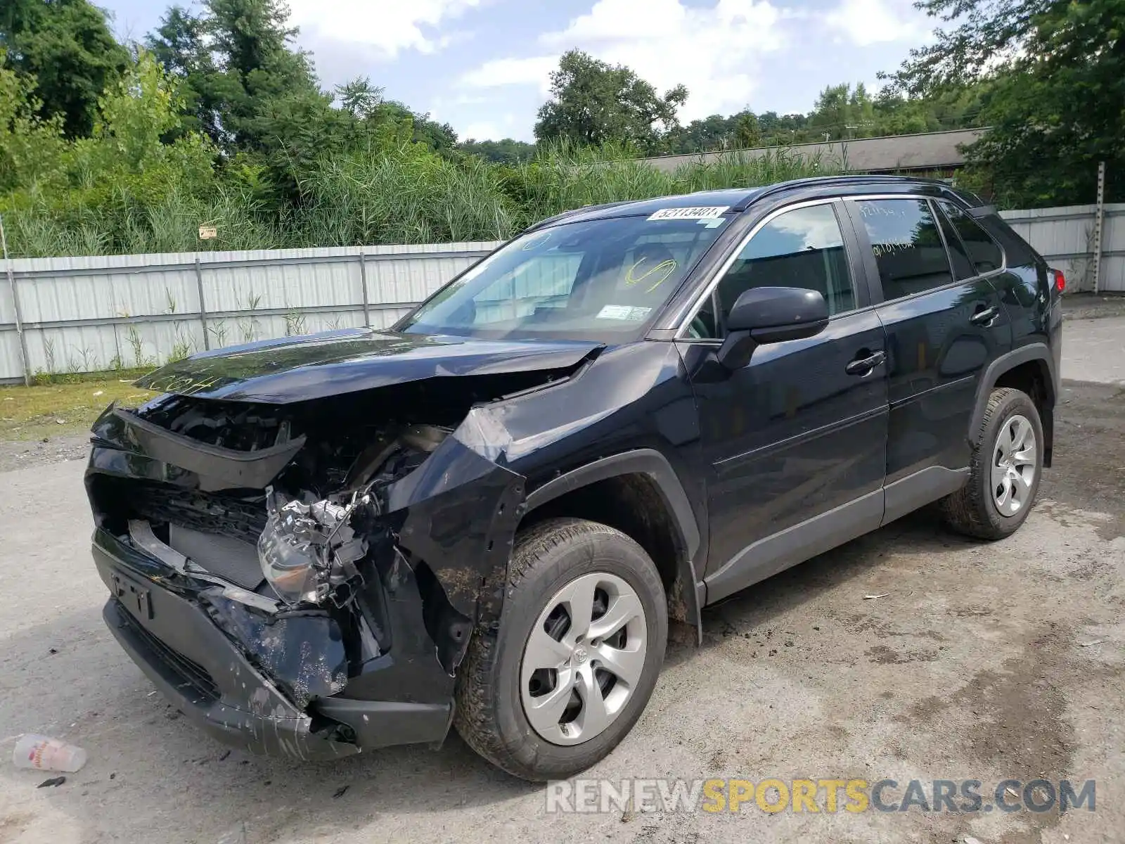 2 Photograph of a damaged car 2T3F1RFV9LW094751 TOYOTA RAV4 2020